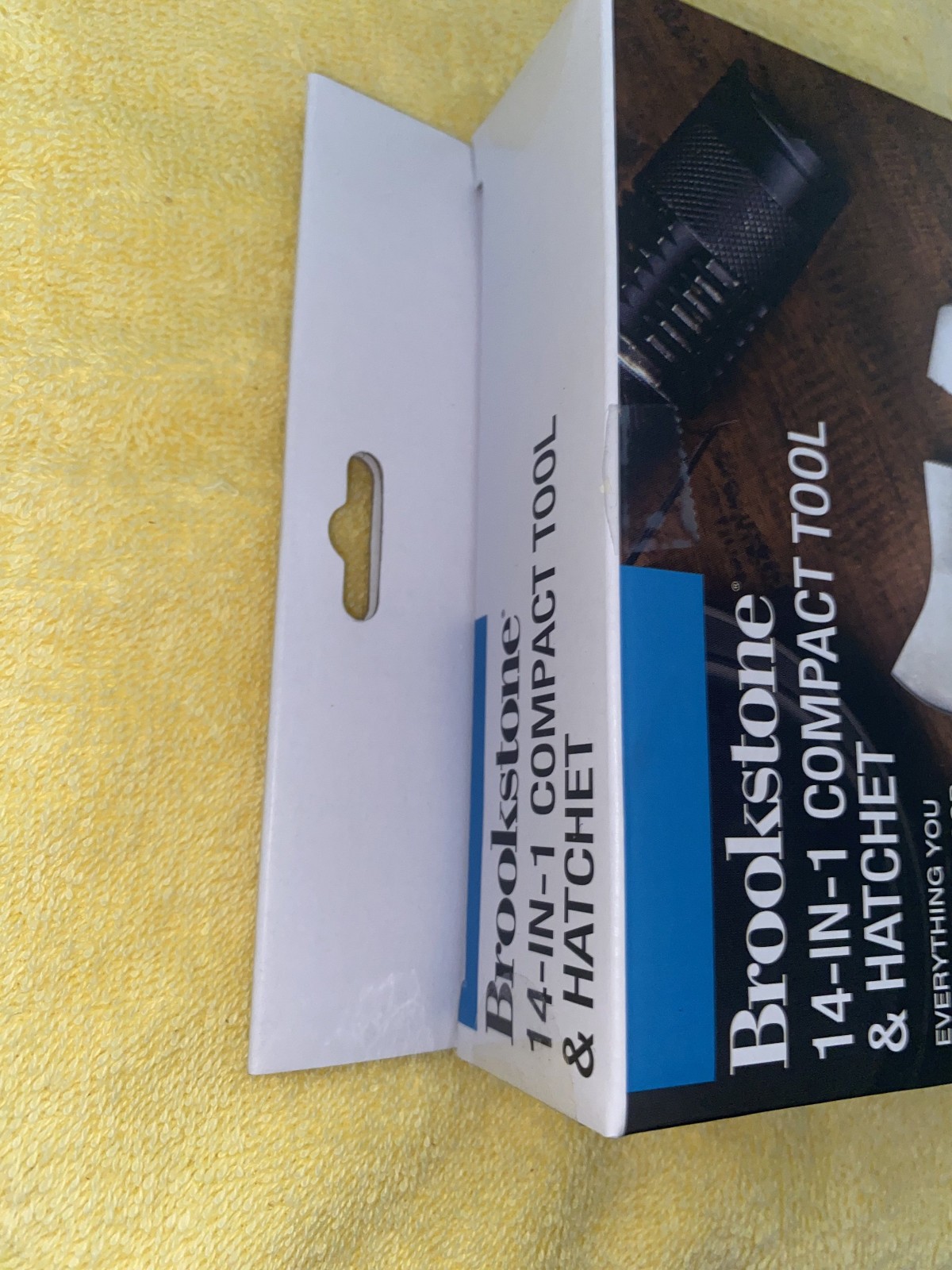 BROOKSTONE BERAND. 14 In 1 Compact Tool & Hatchet – Sealed new box.