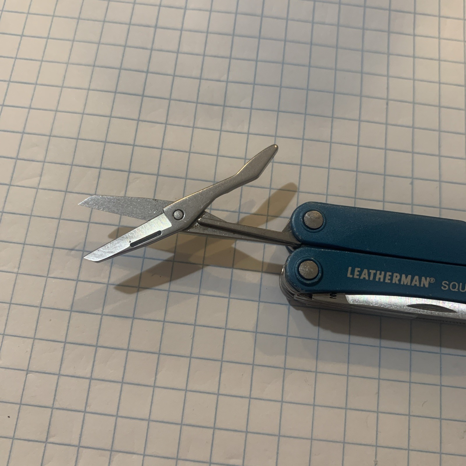 Leatherman Squirt PS4 Blue Multi Tool Rare And Retired – Super Clean EUC 9.5