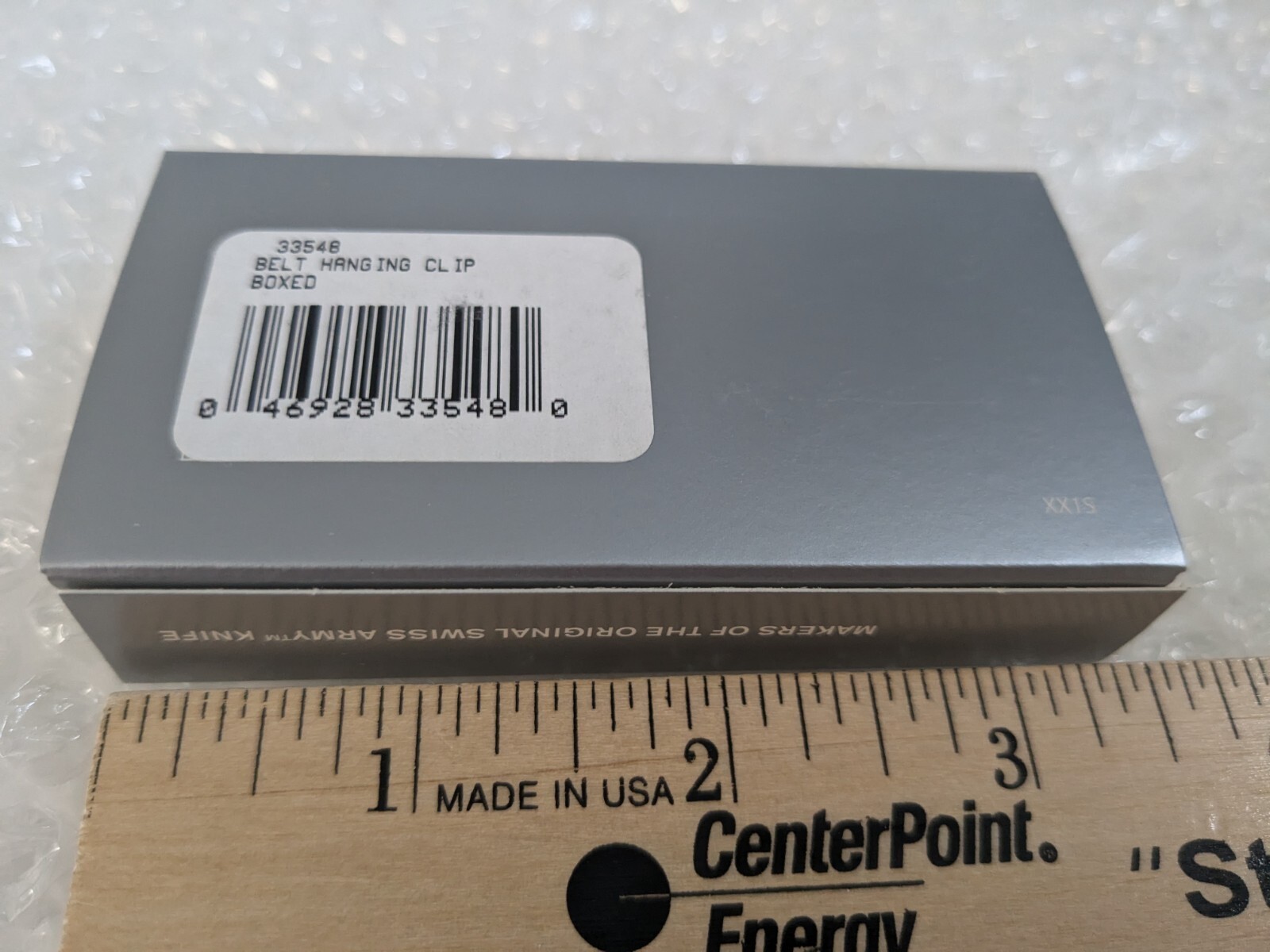 VICTORINOX BELT HANGING CLIP – New in original box – Made in Switzerland