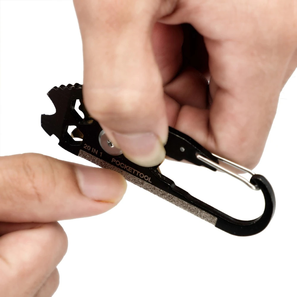 20 in 1 stainless steel Multifunction tool- Great to attach to your Boat Keys