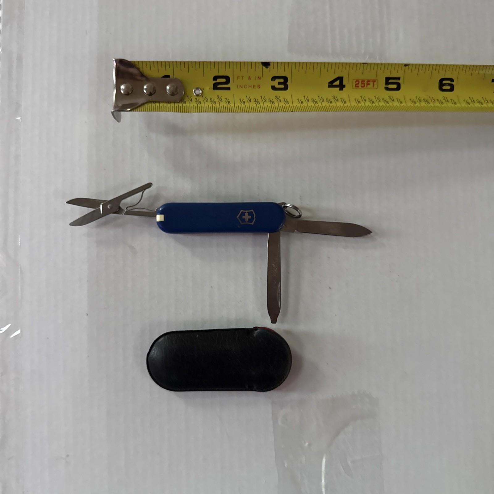 VICTORINOX CLASSIC ANIXER SWISS ARMY KNIFE POCKET KEYCHAIN WITH SLEEVE (SMALL)
