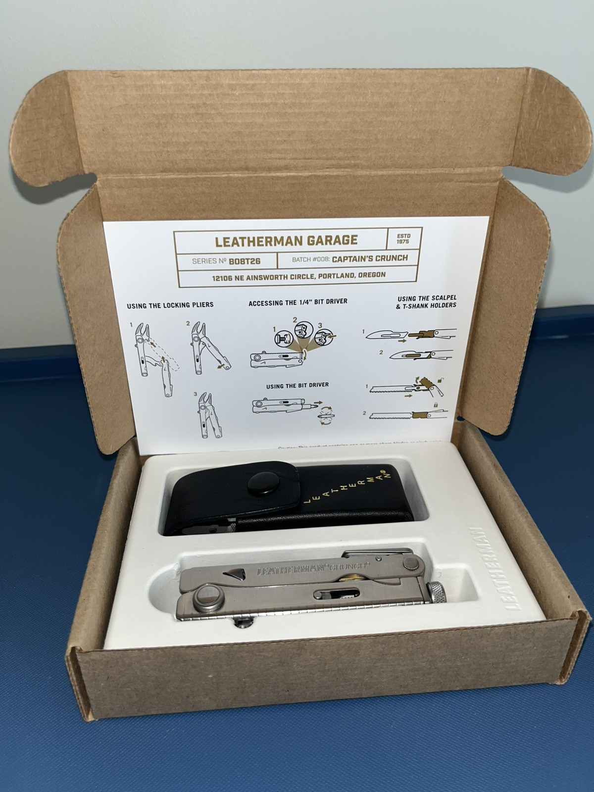 Leatherman -Garage- Batch #008: Captain’s Crunch | Limited Run – New Condition