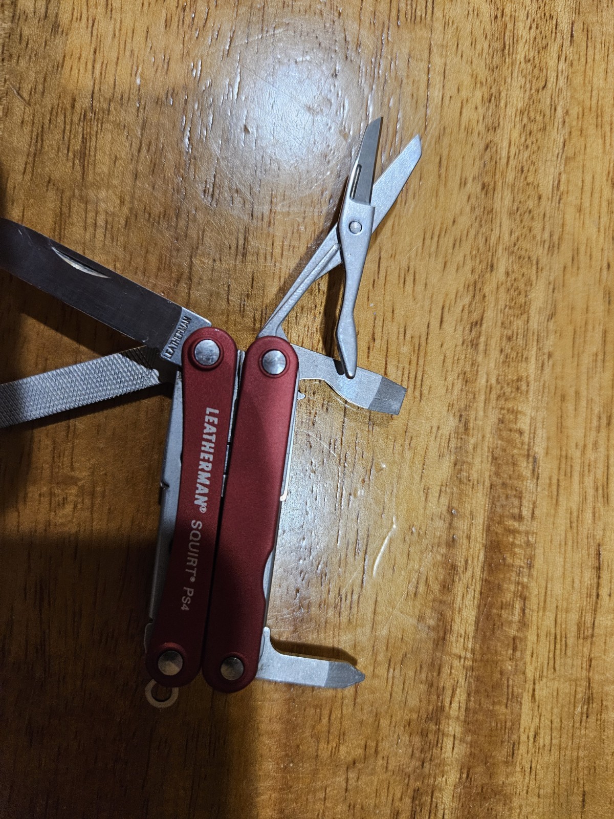 Leatherman Squirt Ps4 Red