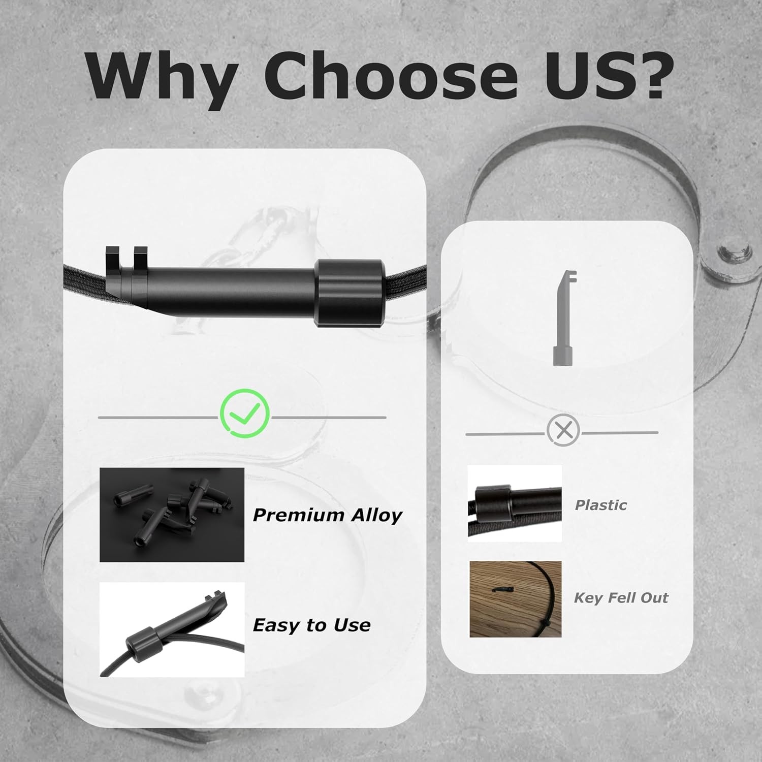 1PC Car Window Breaker Bracelet Escape Tool with Tungsten Bead & Handcuff Key