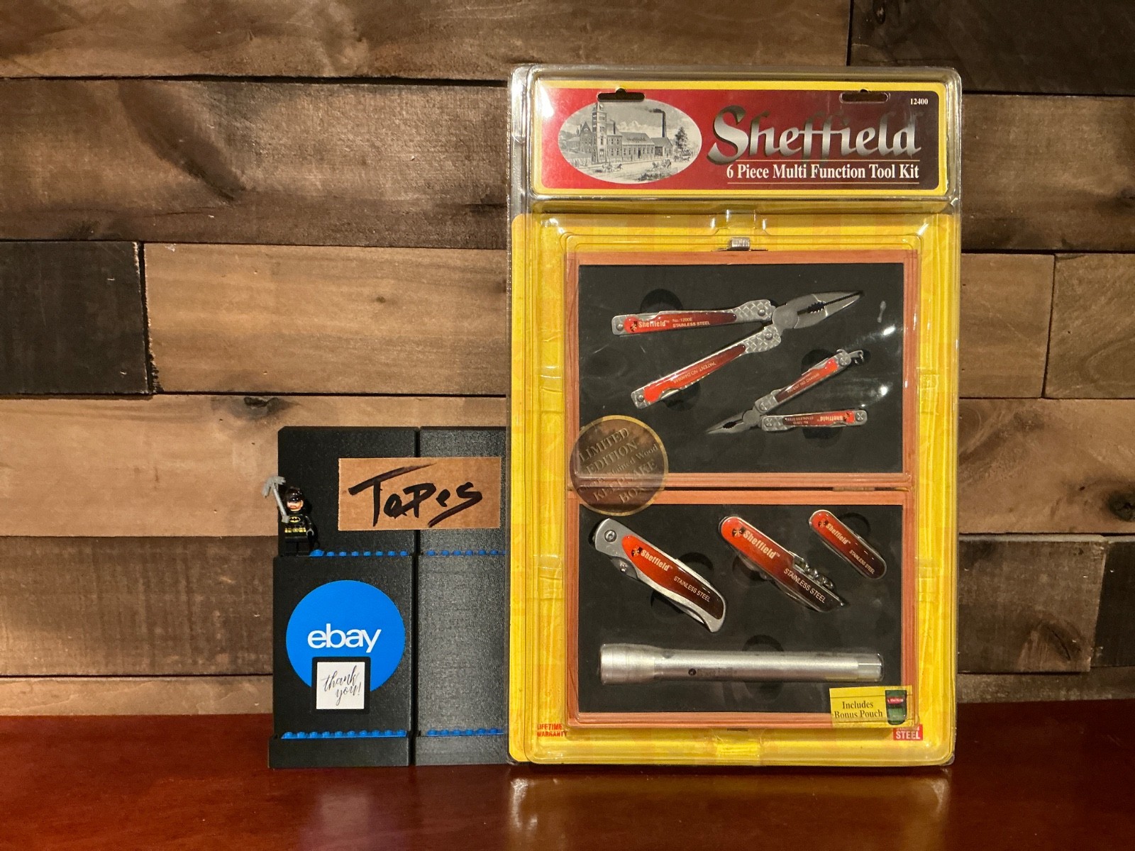 6 Piece Multi Function Tool Kit with belt pouch included. BySheffield. SEALED📦