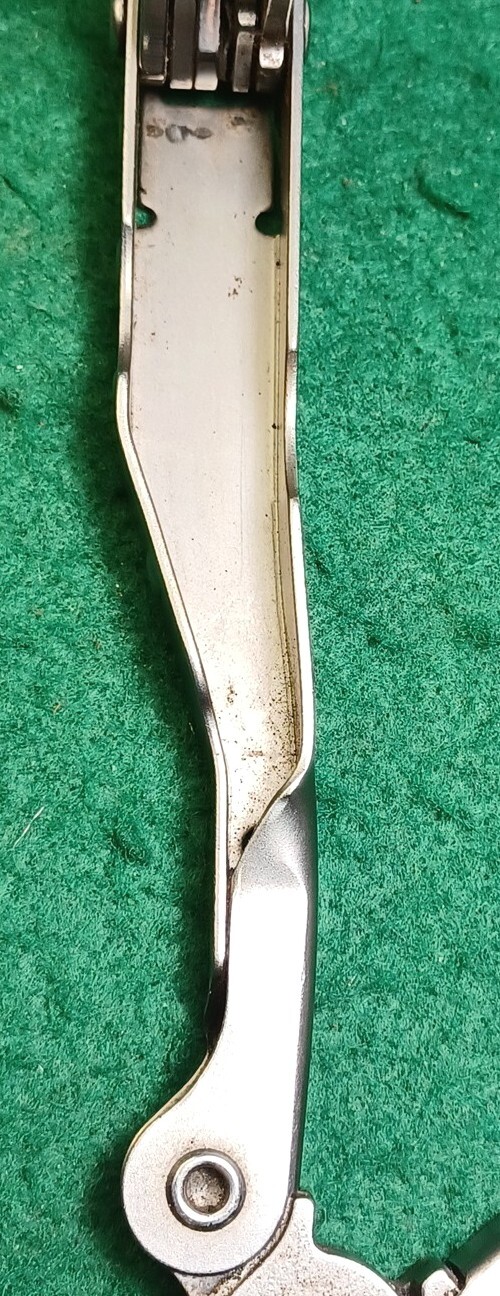 VINTAGE Schrade Tough Multi Tool W/ Original Brown Leather Sheath