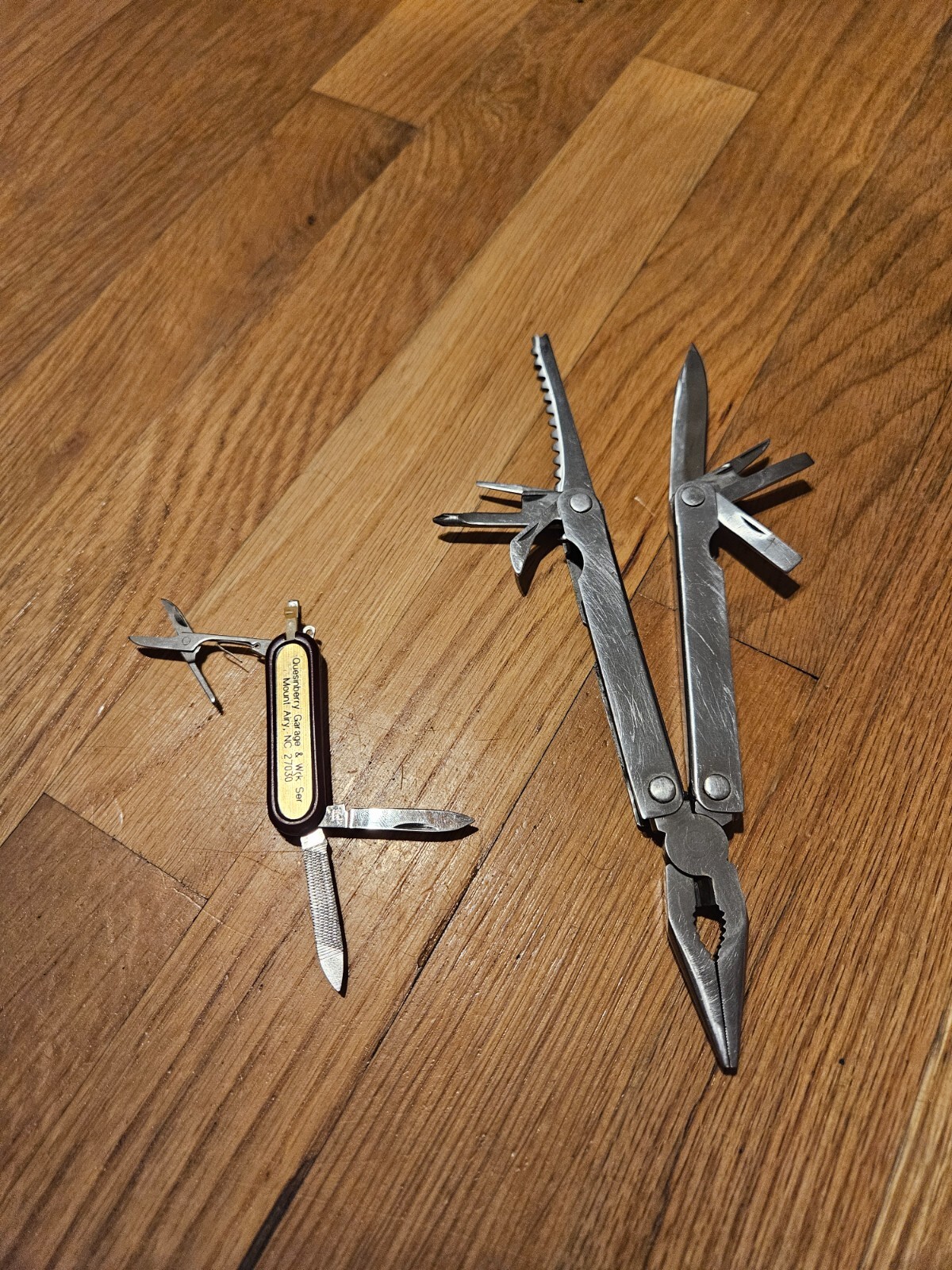 Lot Of 2 Great NECK Stainless Steel Multi-Tools PLIERS & Multi – Great condition
