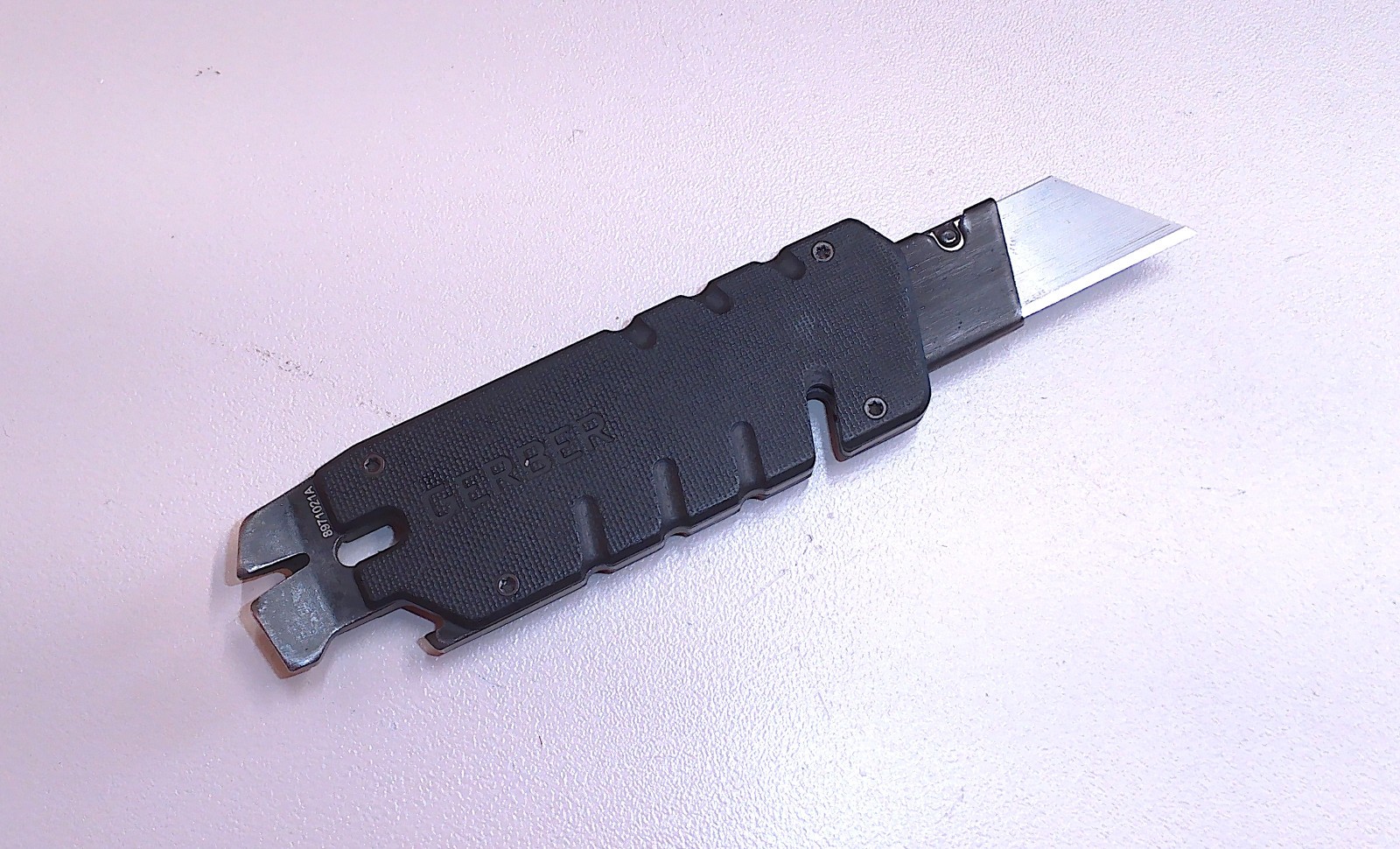 Gerber Gear Prybrid Black Utility Razor Blade Knife with Pry Bar Multi-Tool