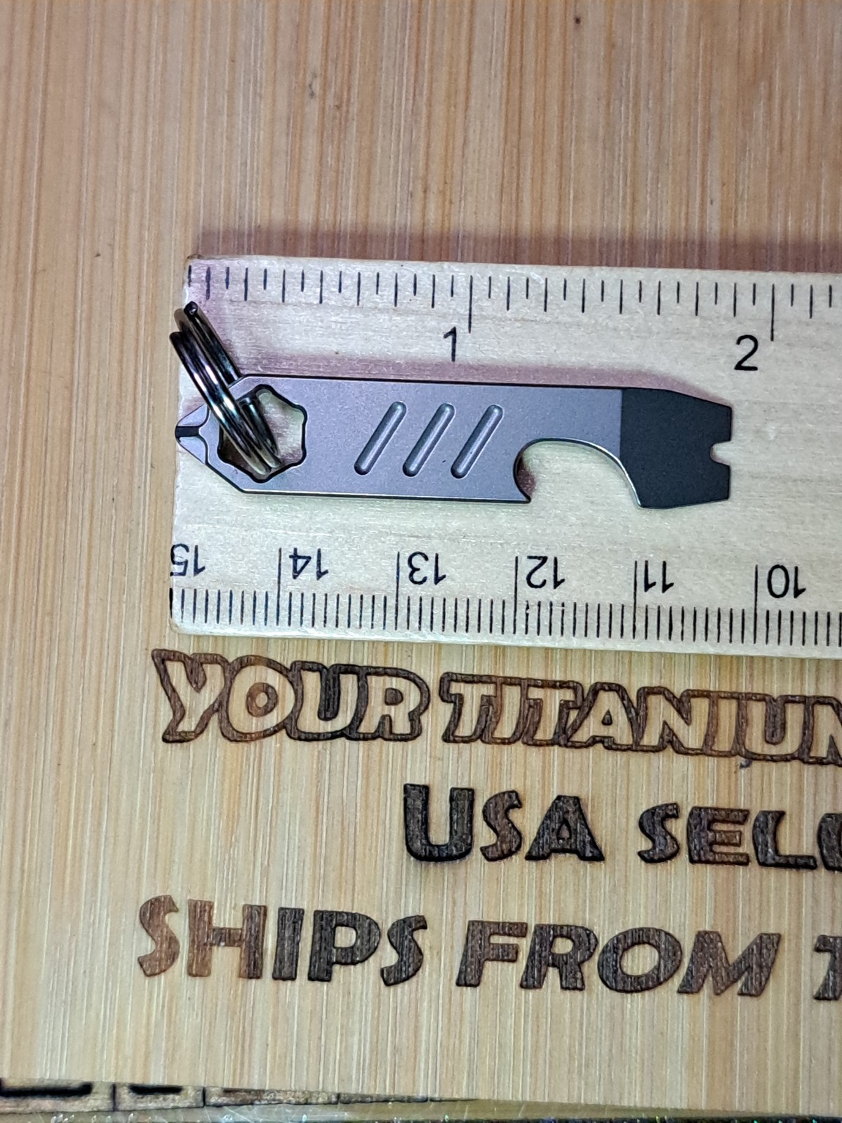 Mini EDC Keychain Multi-Tool Bottle Opener