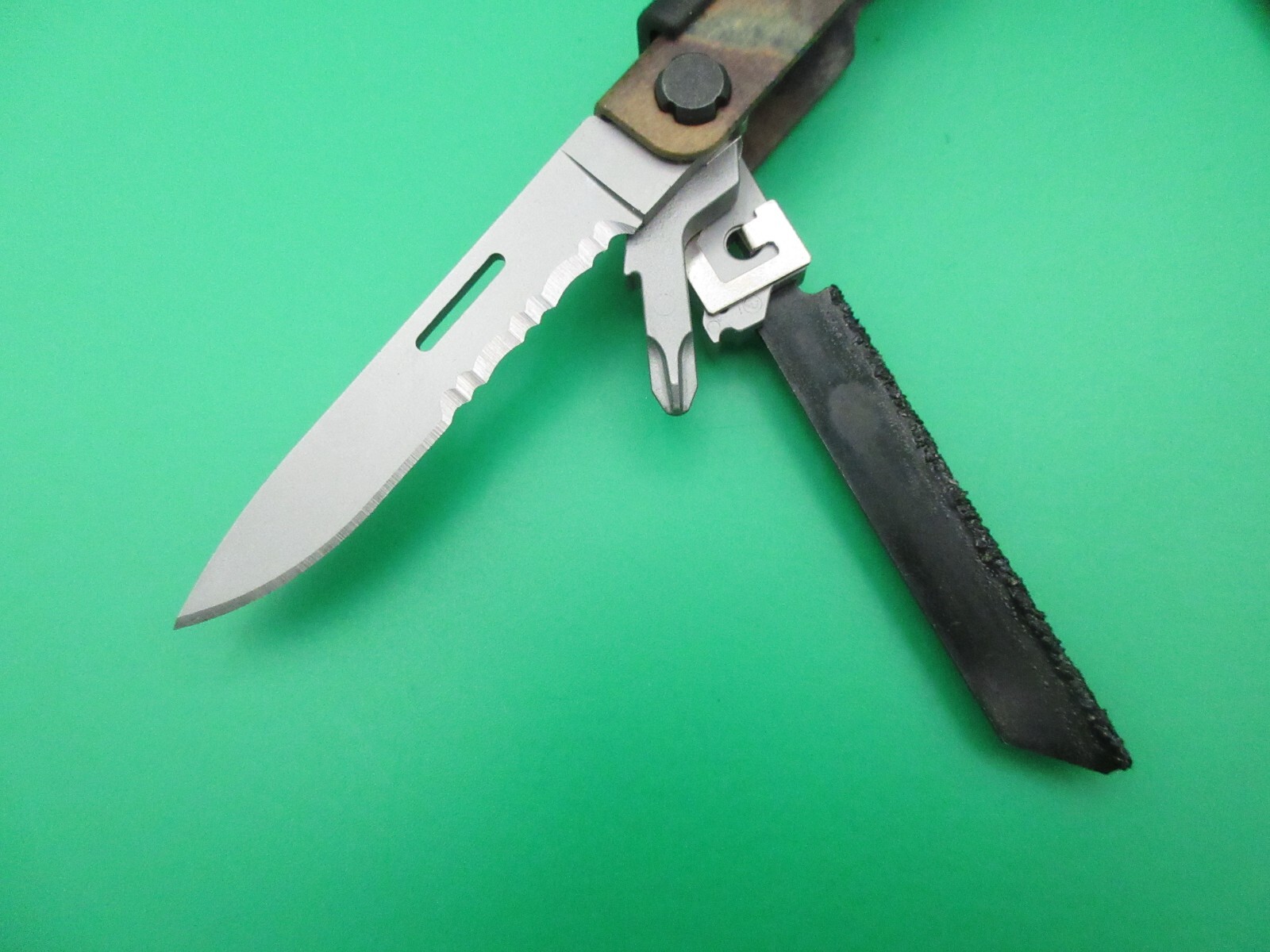 Rare Gerber MP600 Pro Scout Mossy Oak Multi Tool Folding Knife Sheath USA
