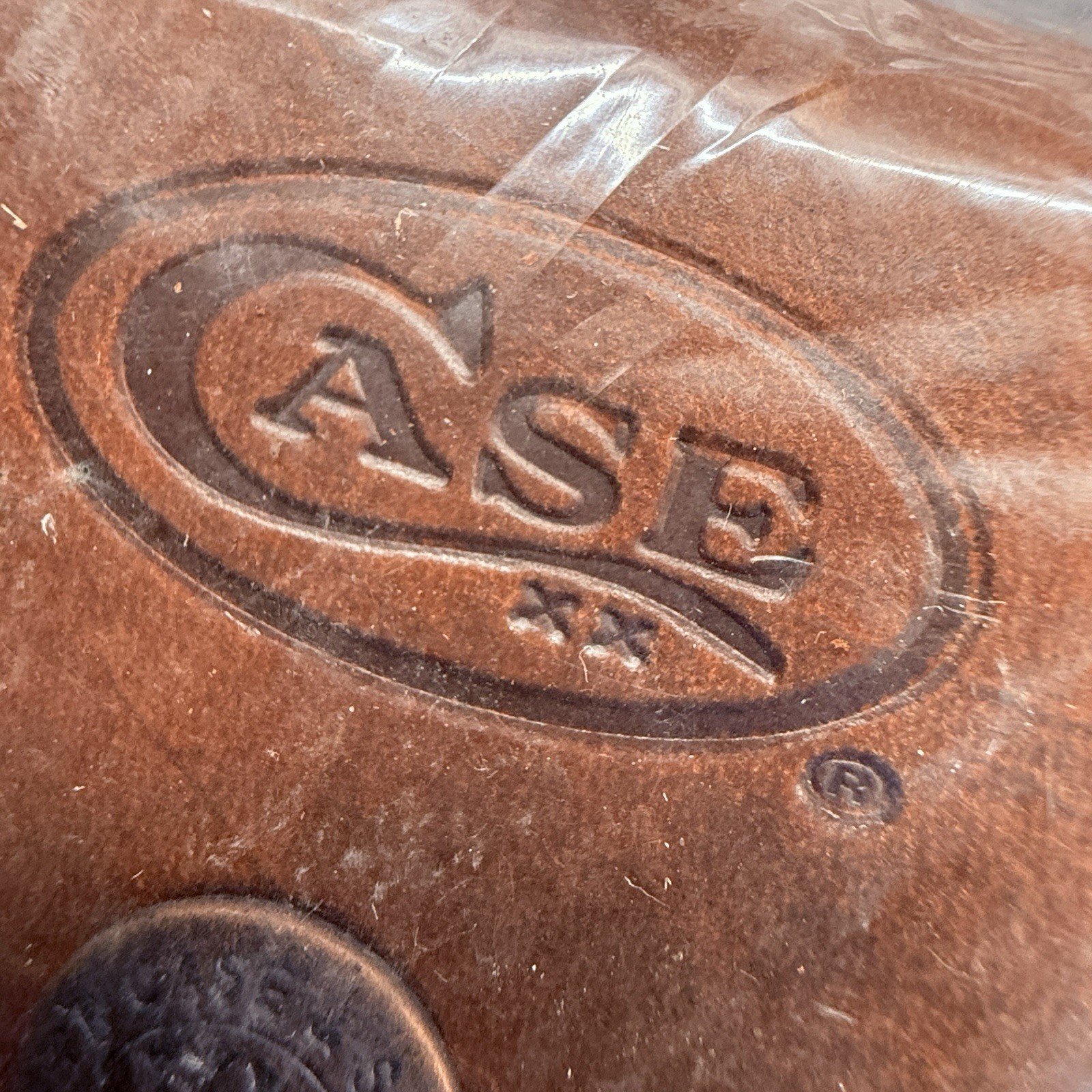 Case Trapper Leather Sheath. Factory Sealed