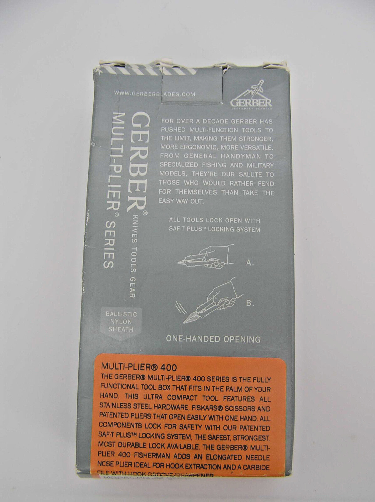 Gerber Fisherman MP400 Multi Tool w/ Sheath & Original Box Excellent Condition!