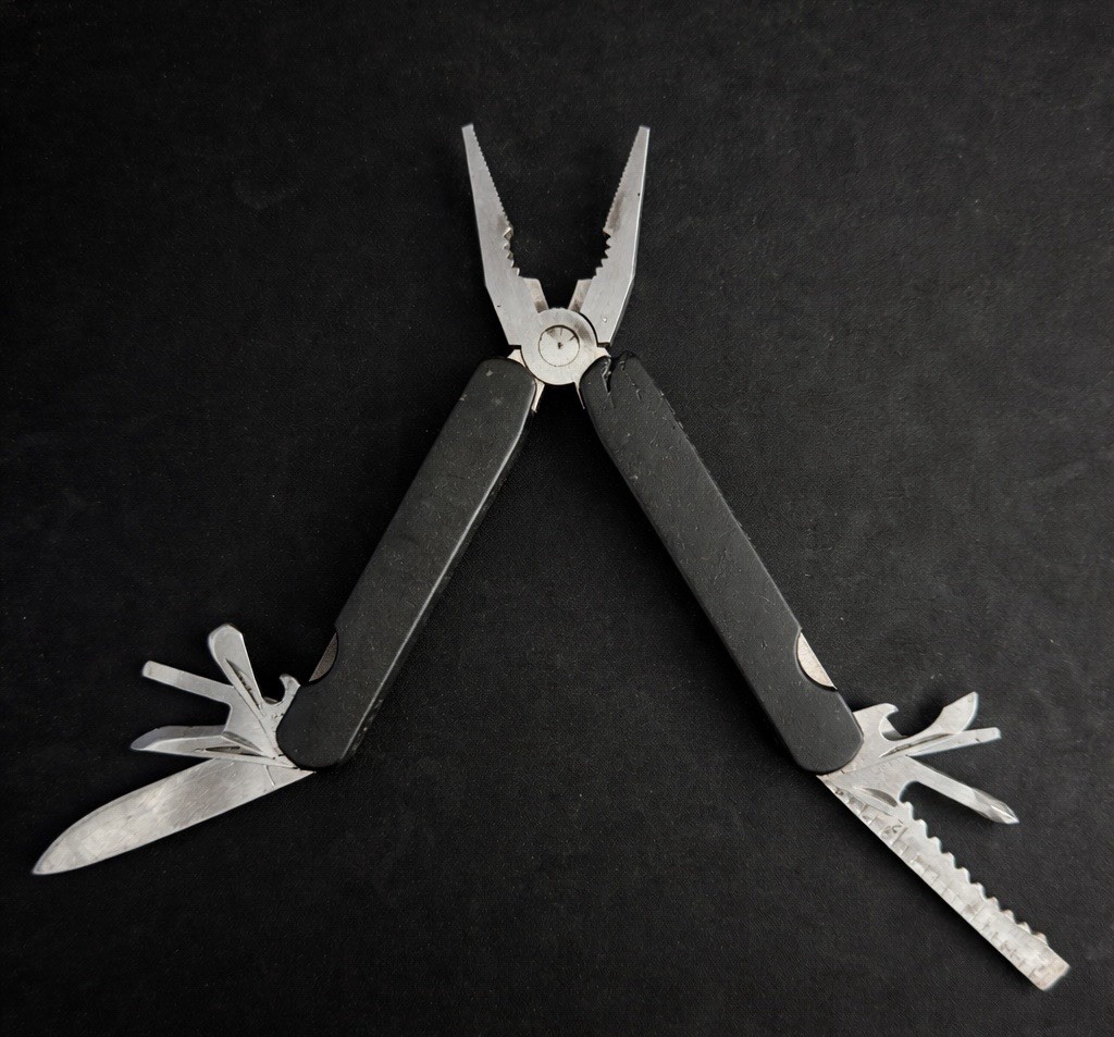 Stainless Steel Multi-Tool Pliers Compact Folding Tool