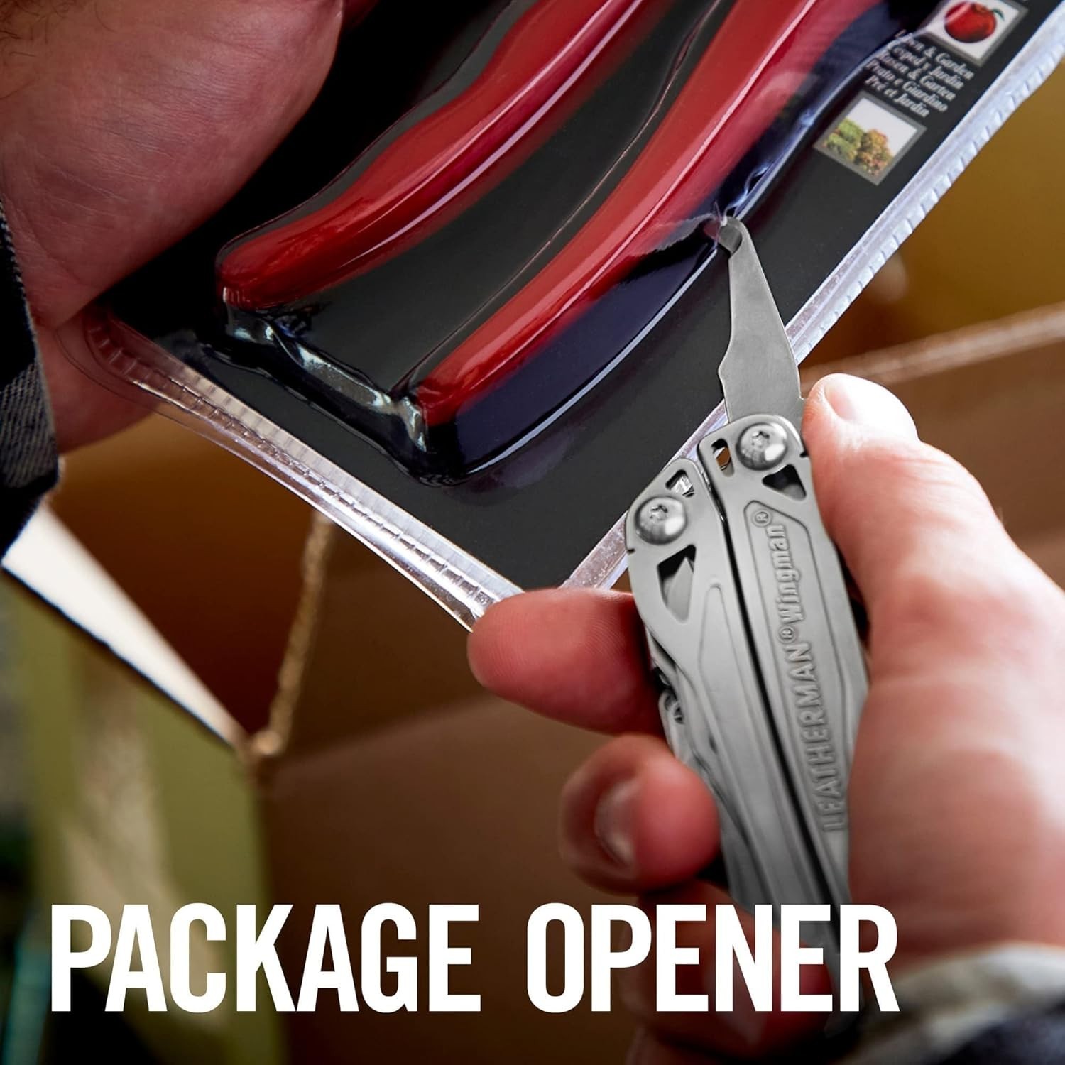 Wingman Multitool with Spring-Action Pliers and Scissors, Stainless Steel