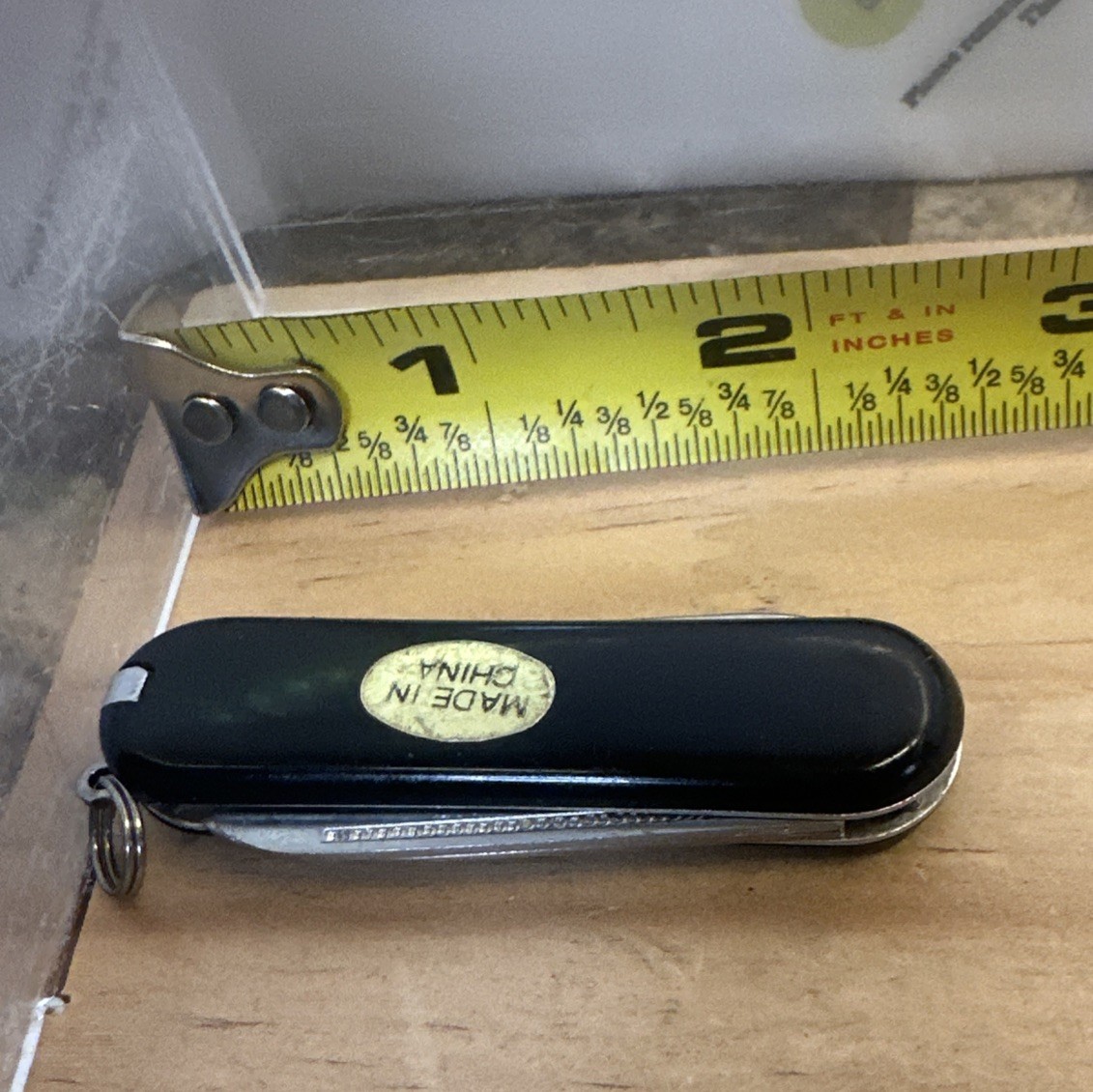 Classic SD 7 Functions Dark Illusion Swiss Army Pocket Style Knife 2.5” Closed