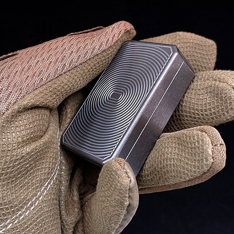 Titanium Alloy Clicker Storage Case Fidget Gadgets Candy Pill Cigarette EDC Box