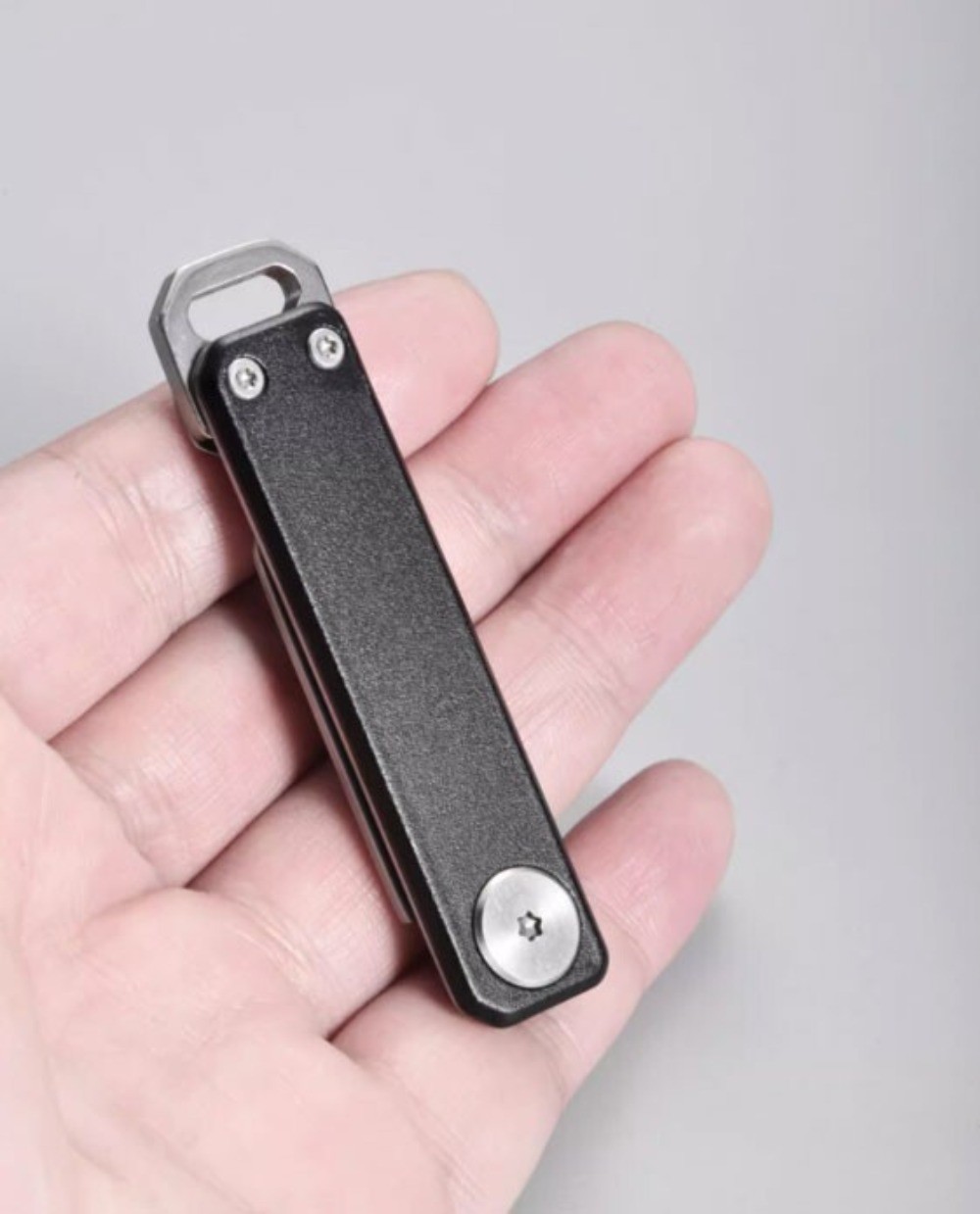 Stainless Steel Car Keychain Multi Tools Opener Outdoor Portable Key Pendant EDC