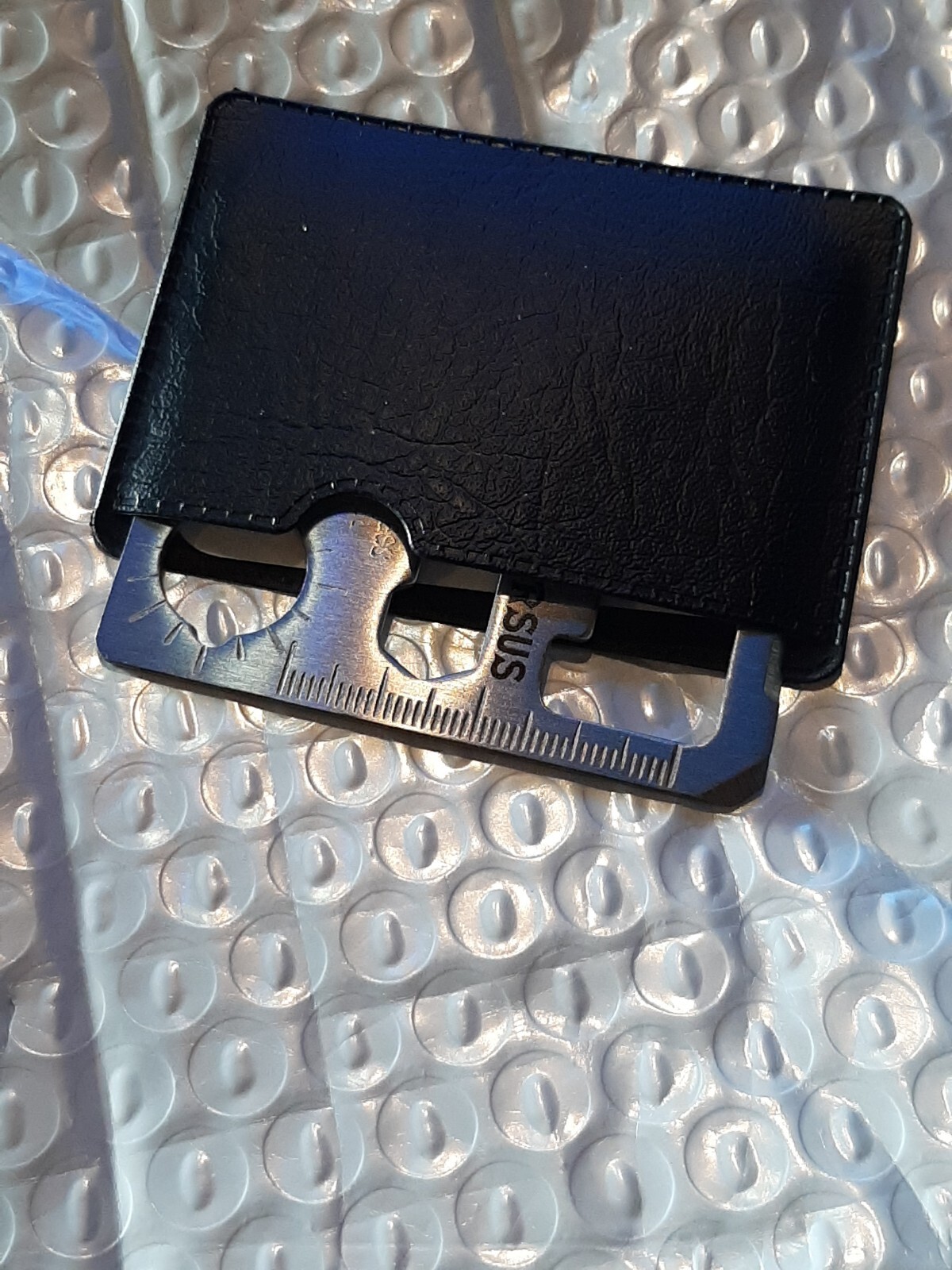 BELURSUS New Multipurpose Wallet Pocket Card – Credit Card Size Tool – 14 Uses