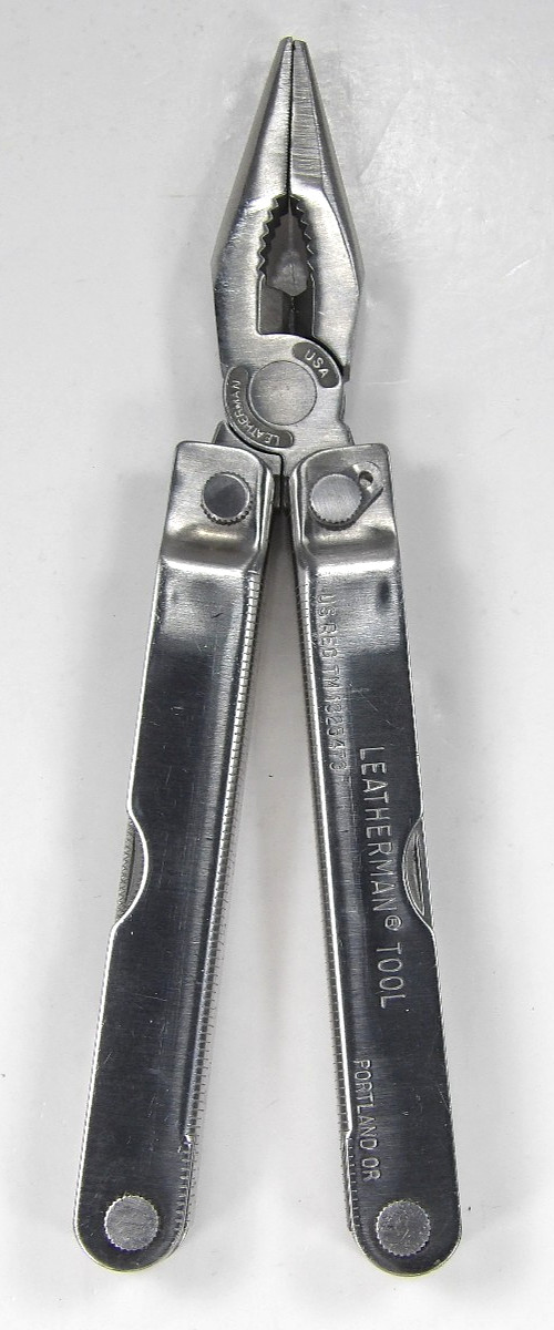 Vtg Leatherman PST Multi-Tool Portland OR TM 1325473 w/ Leather Sheath No Date
