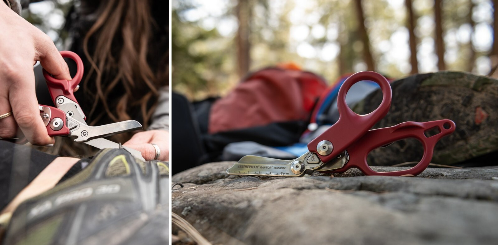 Leatherman Foldable Stainless Steel  Shears with Oxygen tank Wrench