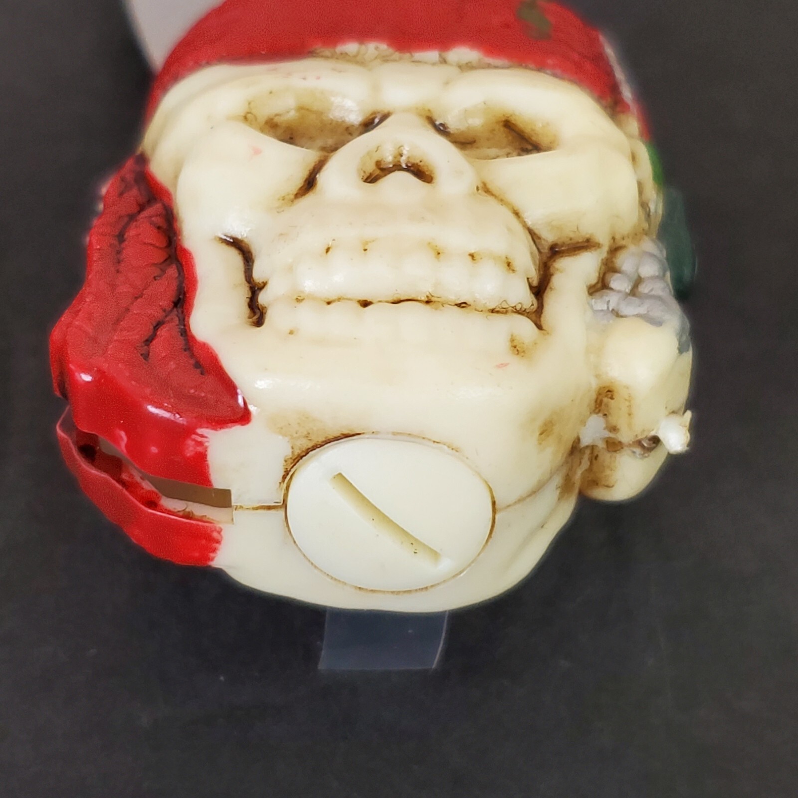 Stocking Stuffer Pocket Knife Mini Folding Charm Laser LED Light Skull Pirate
