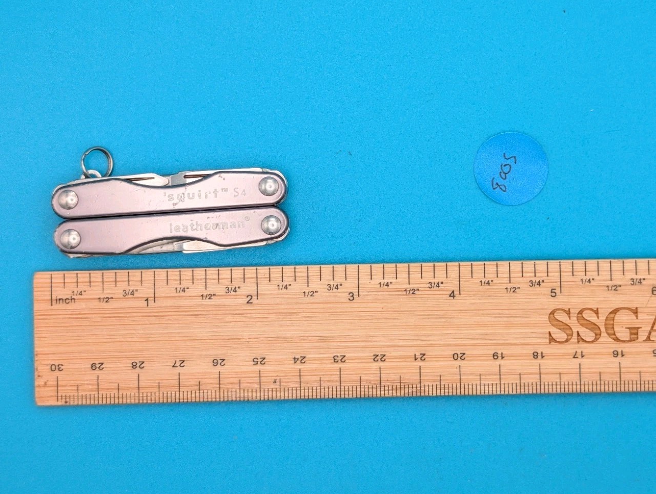 Leatherman Squirt S4 Multi-Tool, Key Ring, Retired, GRAY!