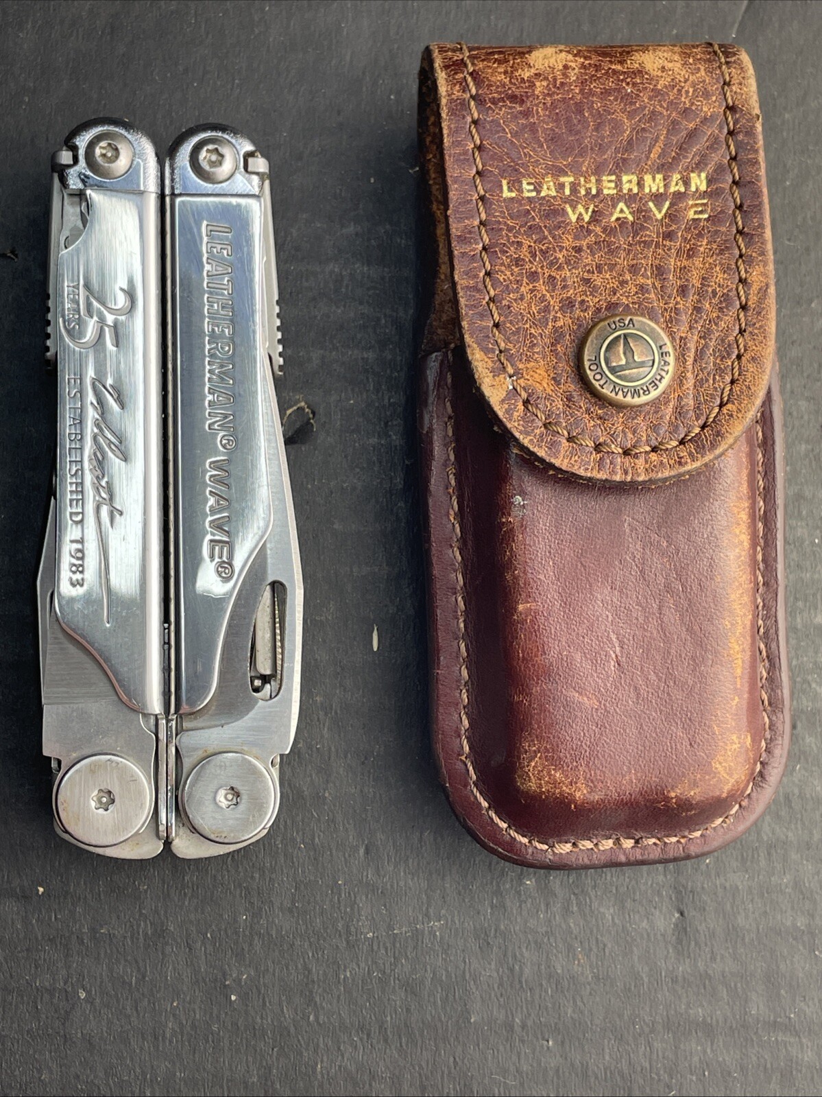 25th Anniversary Leatherman Wave 2008 Limited Edition multitool w/Heritage sheat