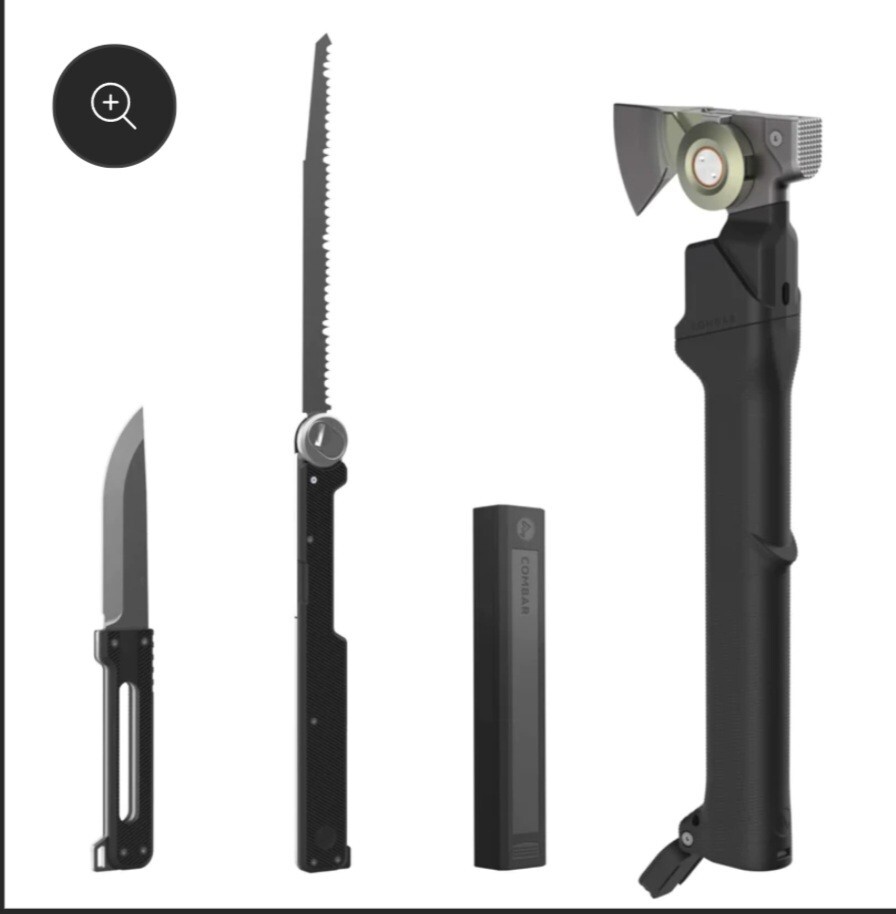 ACLIMA8 COMBAR PRO KIT. Foldaxe 4-in-1 Survival Tool ALL INCLUDED .AUTHENTIC.