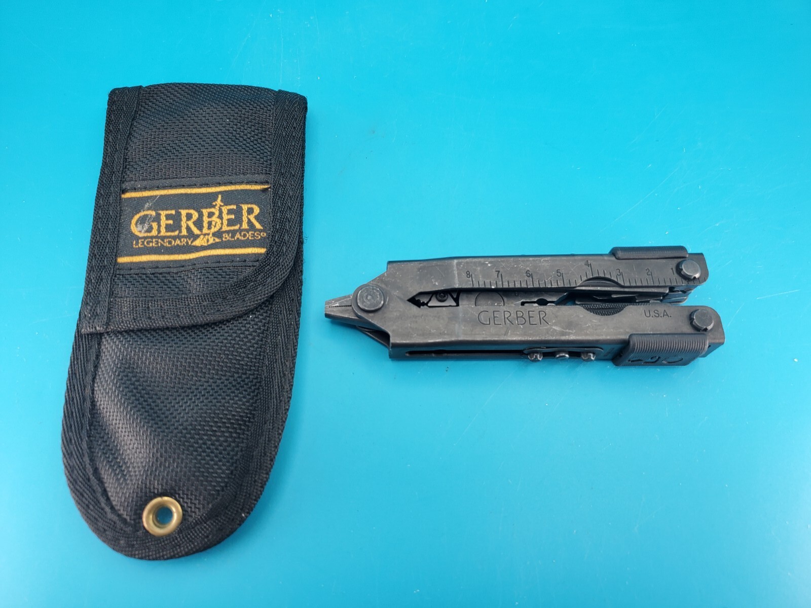 Gerber MP600 Black Oxide Multi-Tool Needle Nose Pliers! With Sheath!