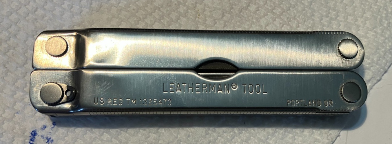 Original Vintage Leatherman Tool in the Case Free Shipping