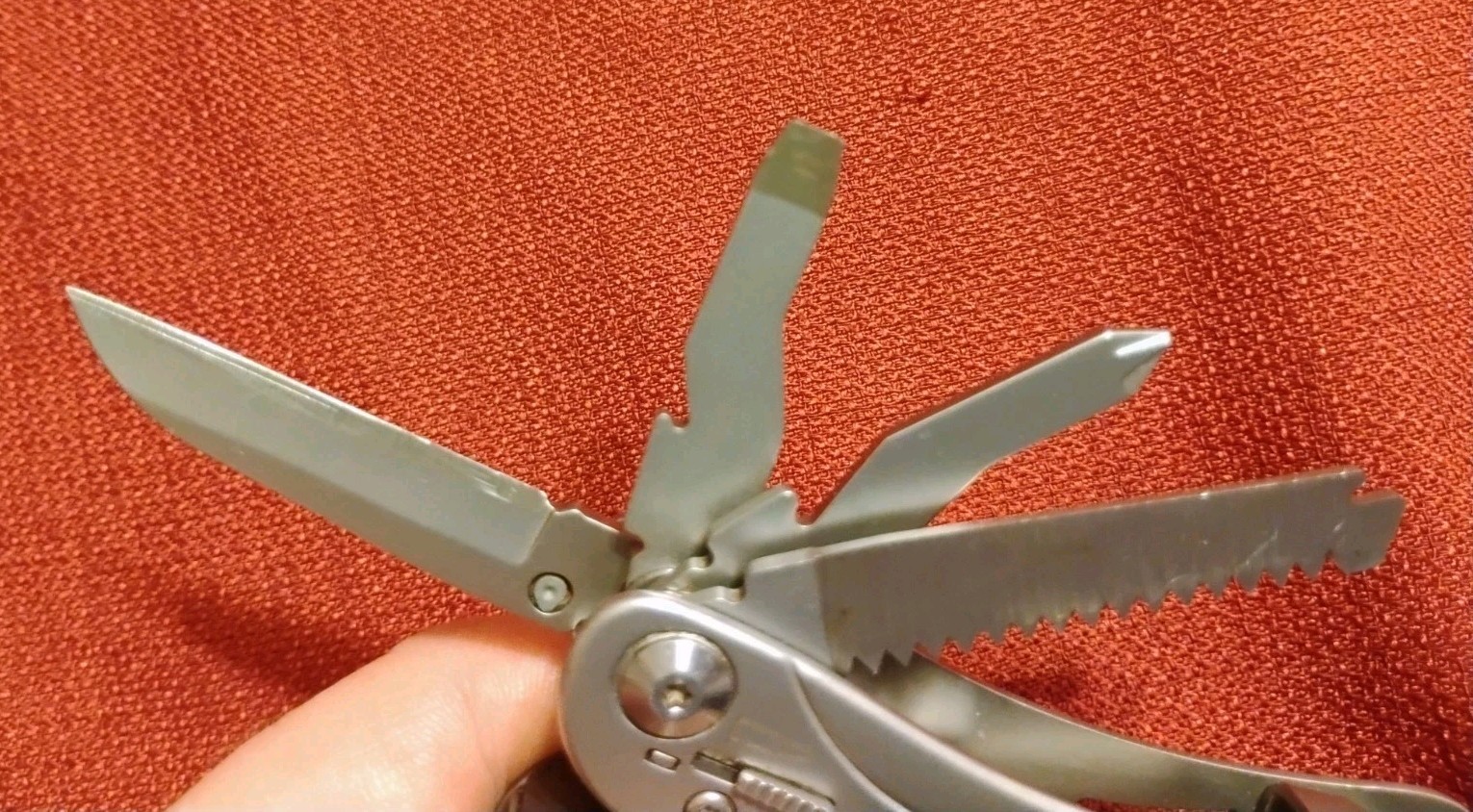 Gerber multitool pliers & tan military USA sheath molle adjustable works good VG