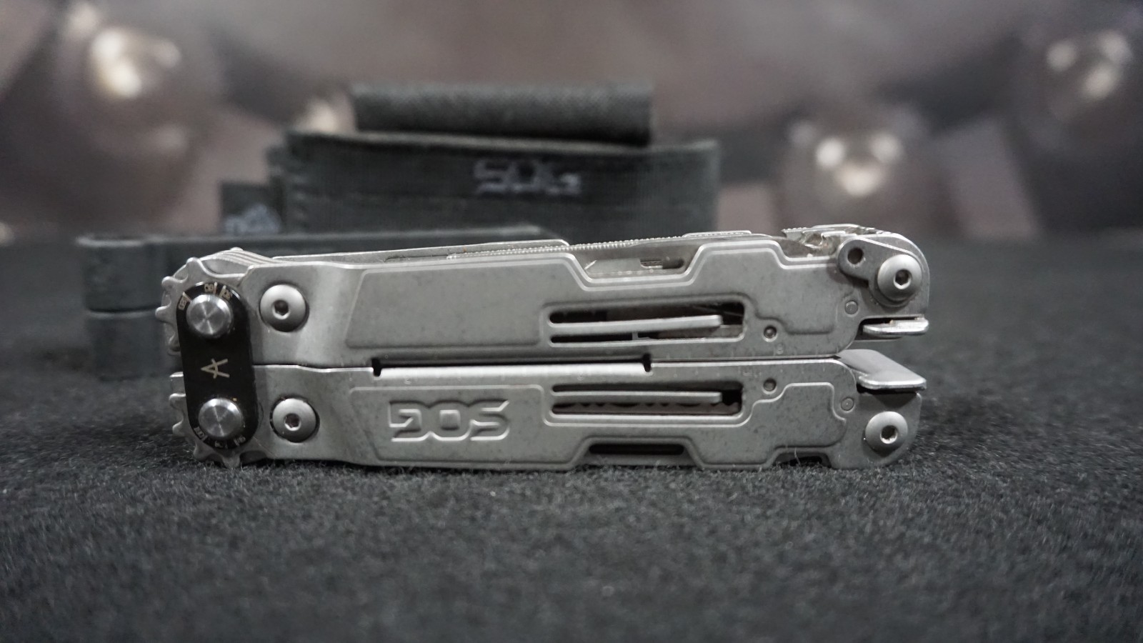 SOG PowerPint Mini Multi-Tool Stainless Steel w/ Sheath & Hex Bit Kit