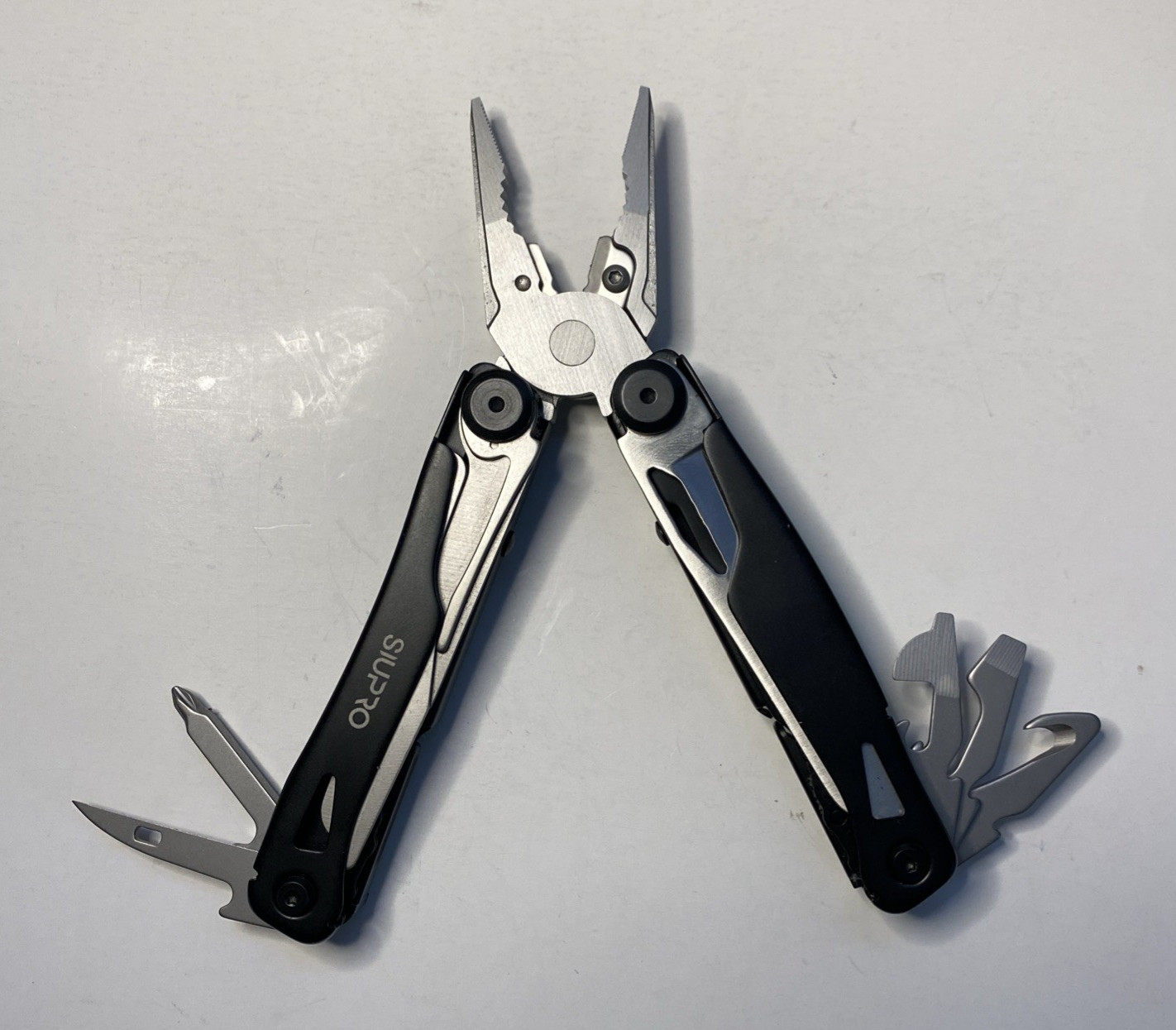 SIUPRO Multi Tool Folding Pliers with Sheath Compact Utility Tool Teal