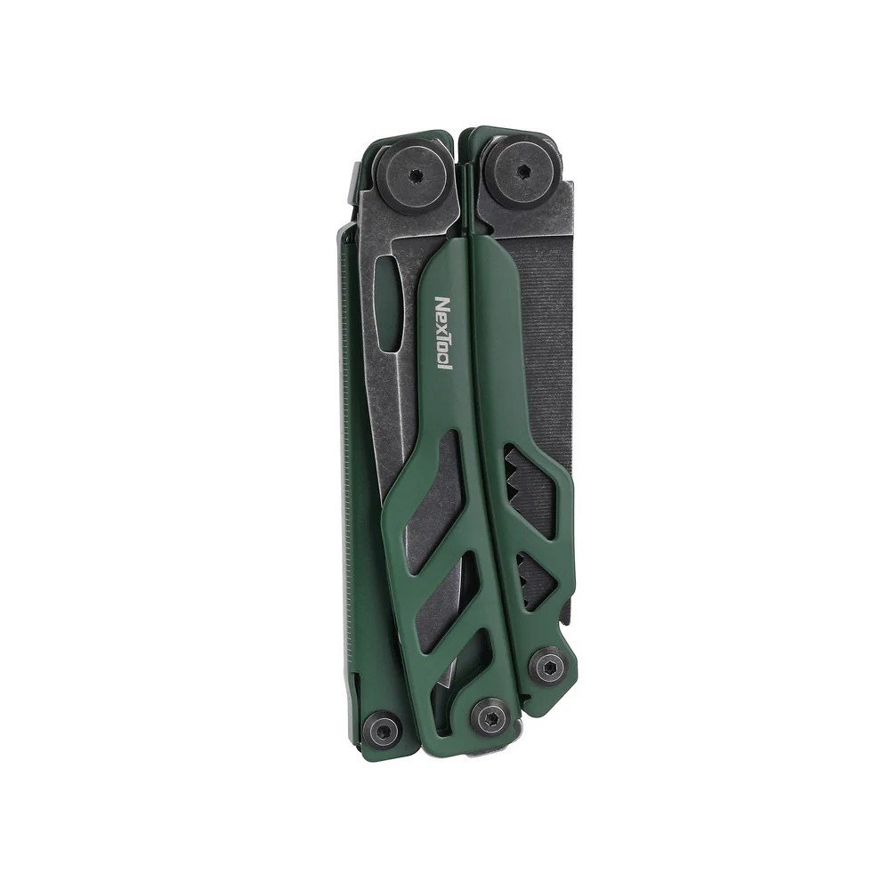 NexTool Flagship Pro Multitool Green Stainless Steel Handles Cord Cutter NE20278