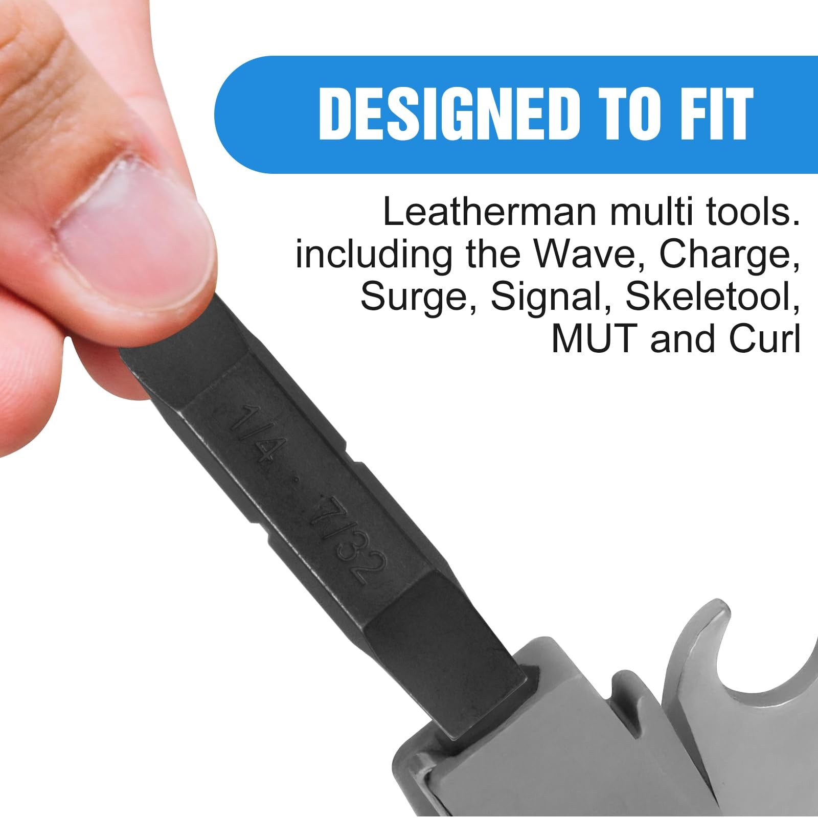 Bit Kit, 21 Double-Ended Screwdriver Bits for Multi-Tools, Can be used with p…
