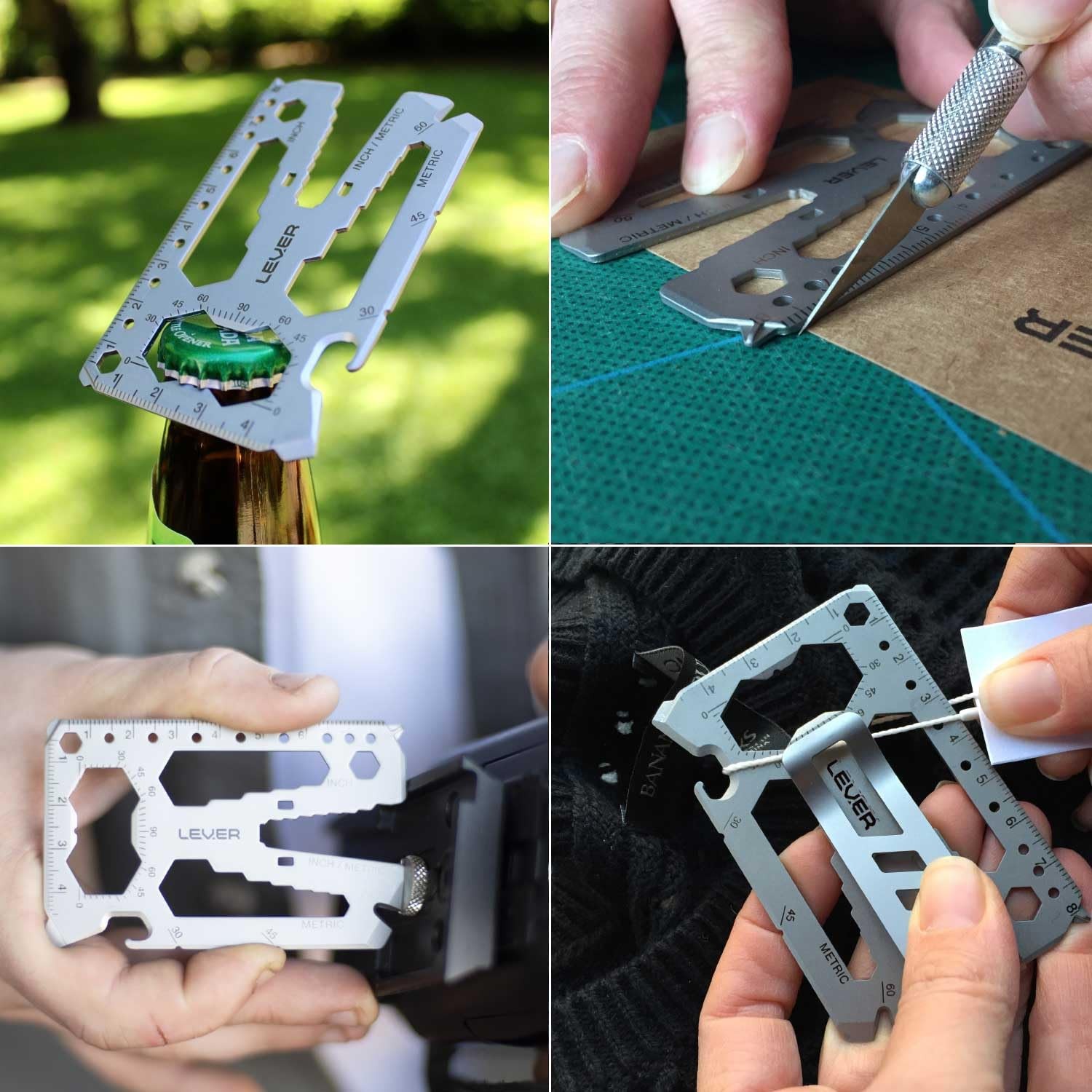 Toolcard Pro – 40 in 1 Credit Card Multitool. Slim, Minimalist Survival Card …