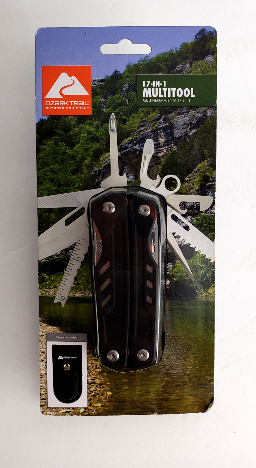 Ozark Trail 17-In-1 Multitool W/Case NIP