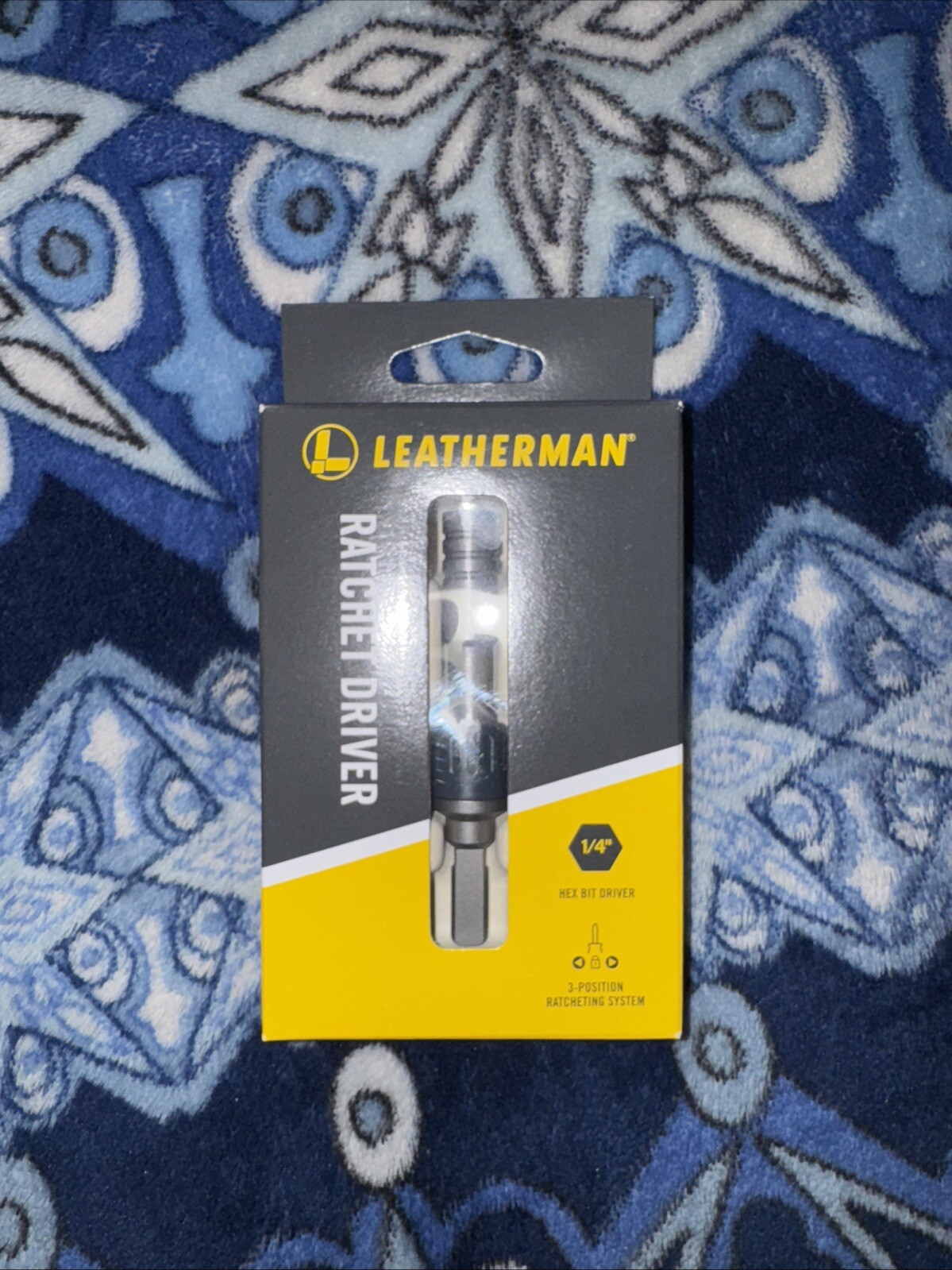 Leatherman Ratchet Driver 1/4 Hex Bit Driver Model NIB Ships Now