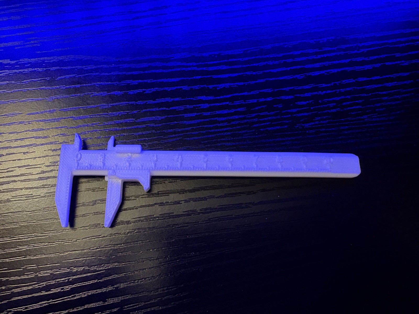 7 pc white 3-D printed PLA Every Day Carry samples, utilities and supplement kit
