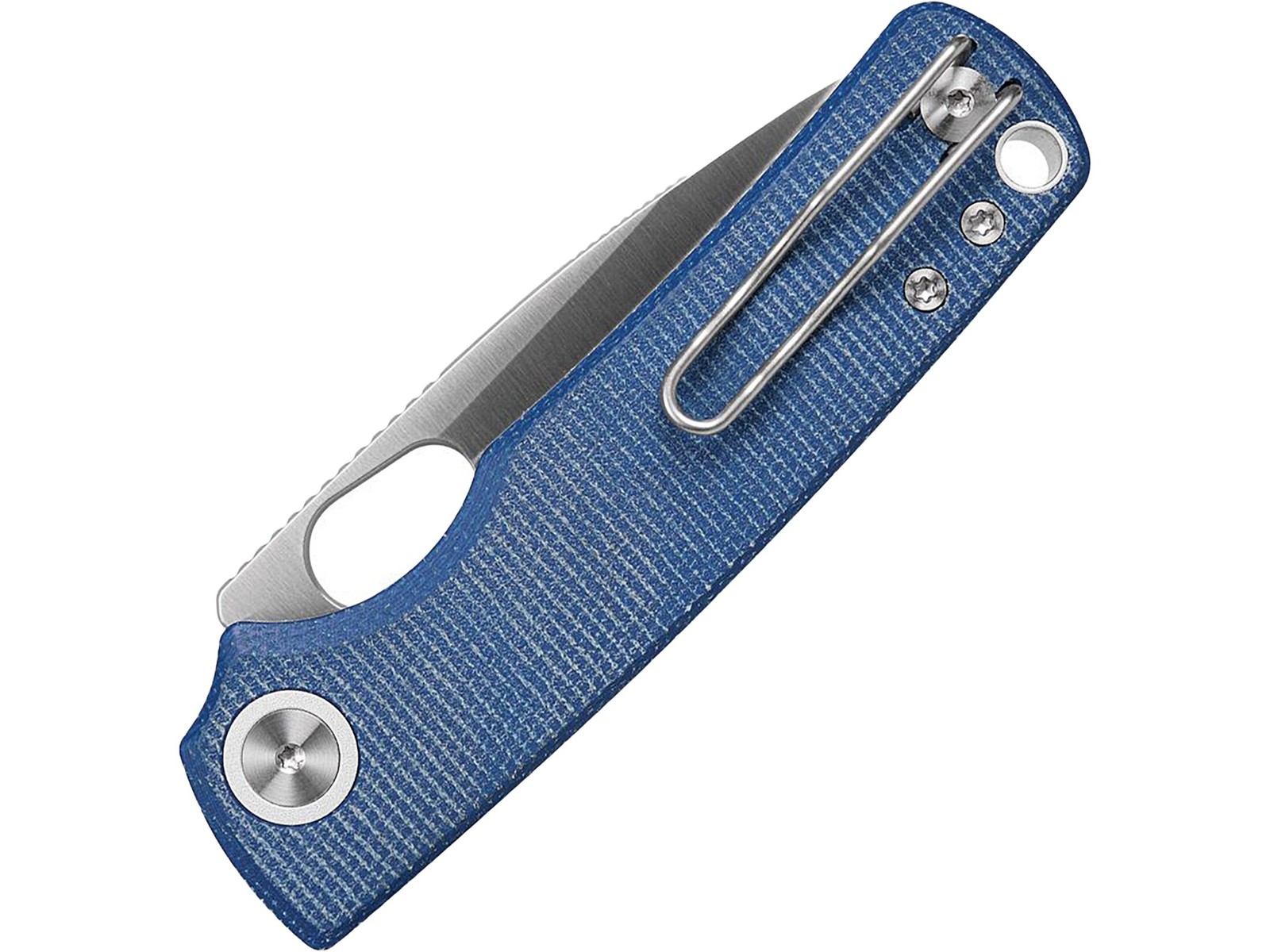 Vosteed Porcupine Pocket Knife 3″ Drop Point Sandvik 14C28N Satin Blade Canvas