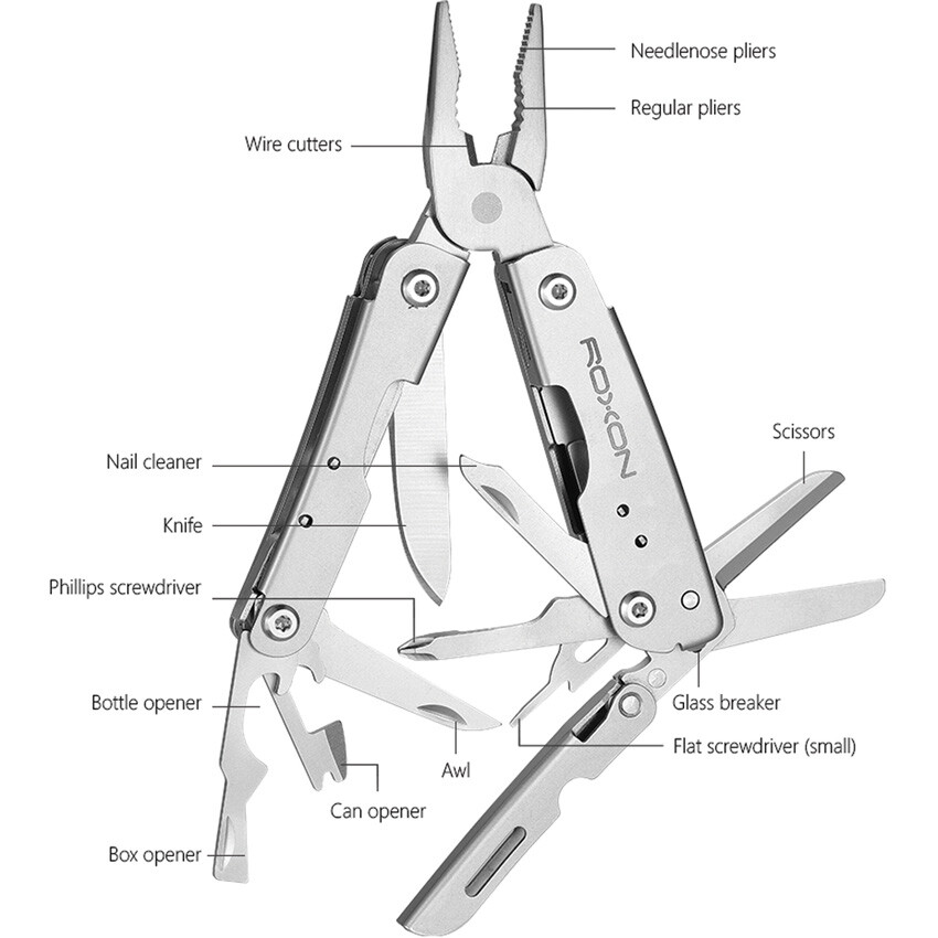 New ROXON M2 14 in 1 Mini Multitool M2