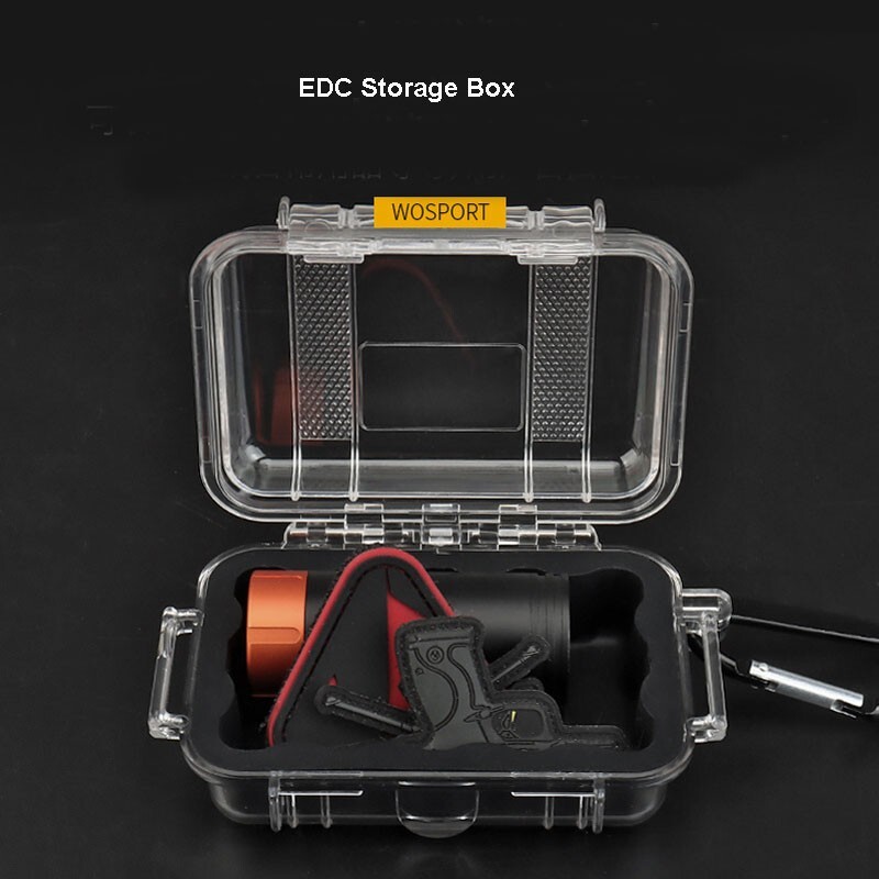 PC Storage Box Tactical equipment Box Waterproof Box Outdoor Multi Tool Hook EDC