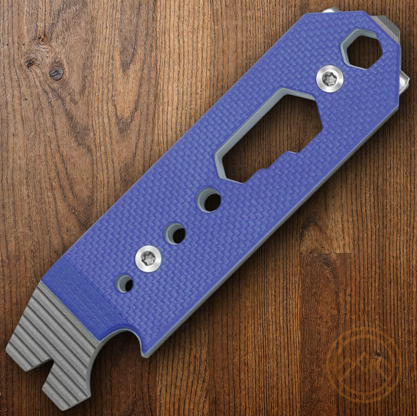 Kizer Cutlery Pac-Bar Rulers Toothpick Tweezers Prybar Bottle Opener Phillips