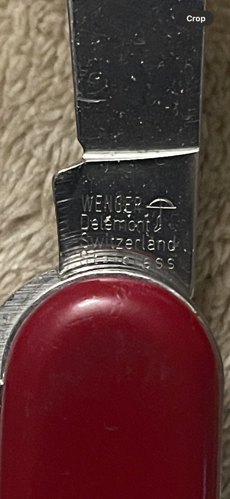 Wenger Delemont Swiss army knife The Yellow Pick Has Broken End As Shown