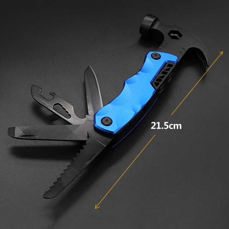 Versatile Folding Survival Hammer for Outdoor and Emergencies