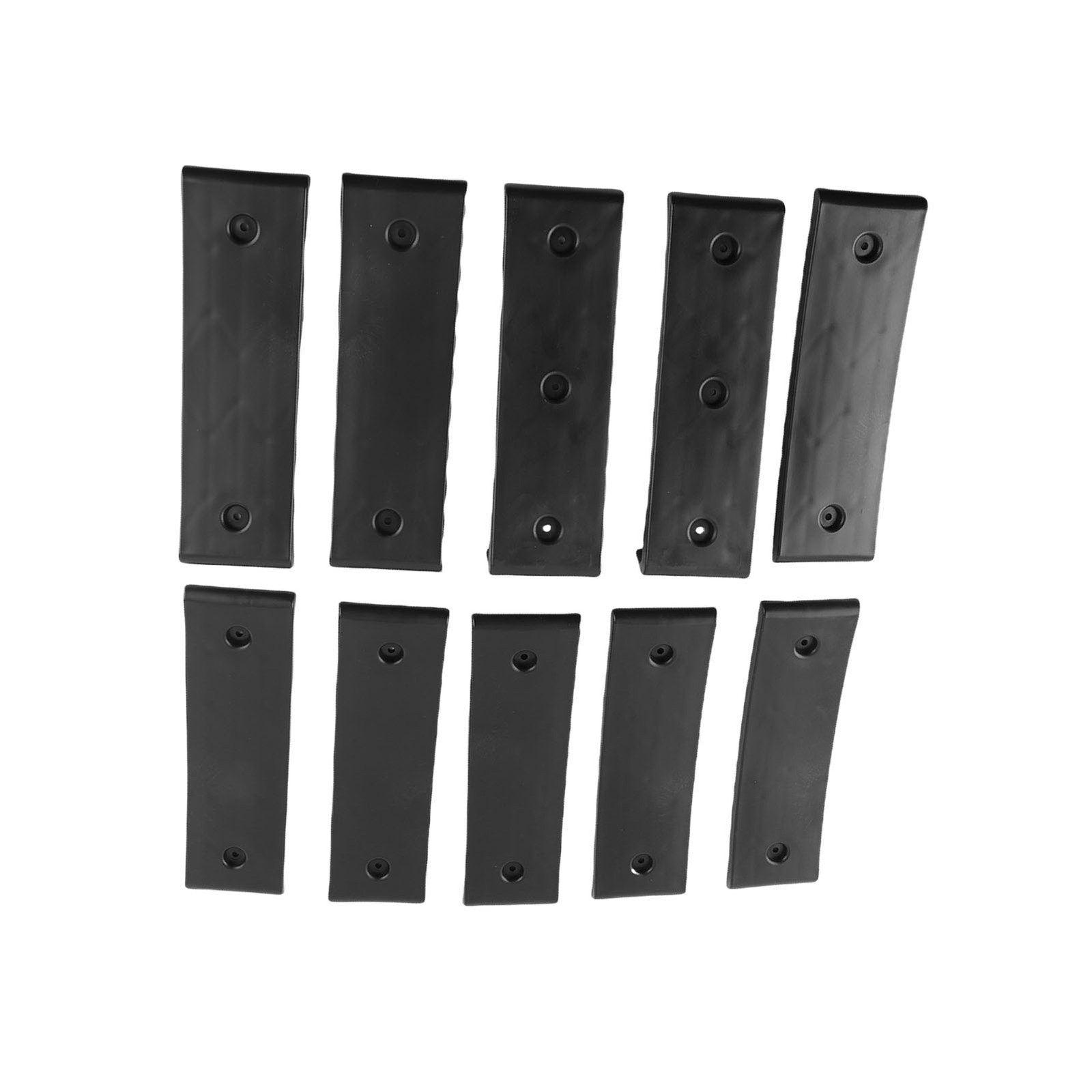 10 Piece Black Boat Trailer Bunk Slides Reduce Friction Easier Launching Fo RHWJ
