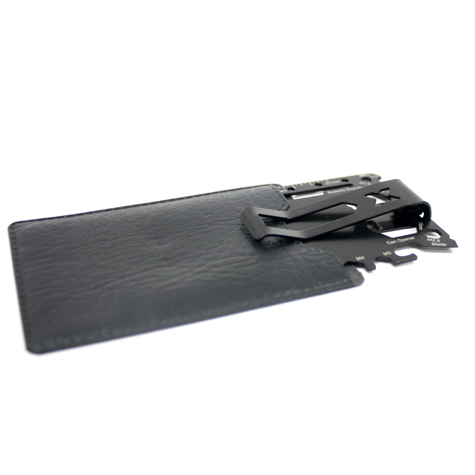 4pc 46 In 1 Multitool Wallet Credit Card Sized Pocket Indoors Outdoors Survival