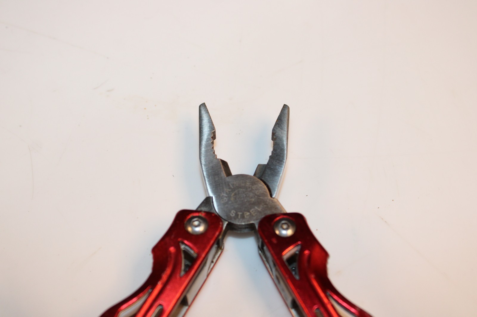 2x Snap-On Stainless Steel Red Pocket Multi-Tools