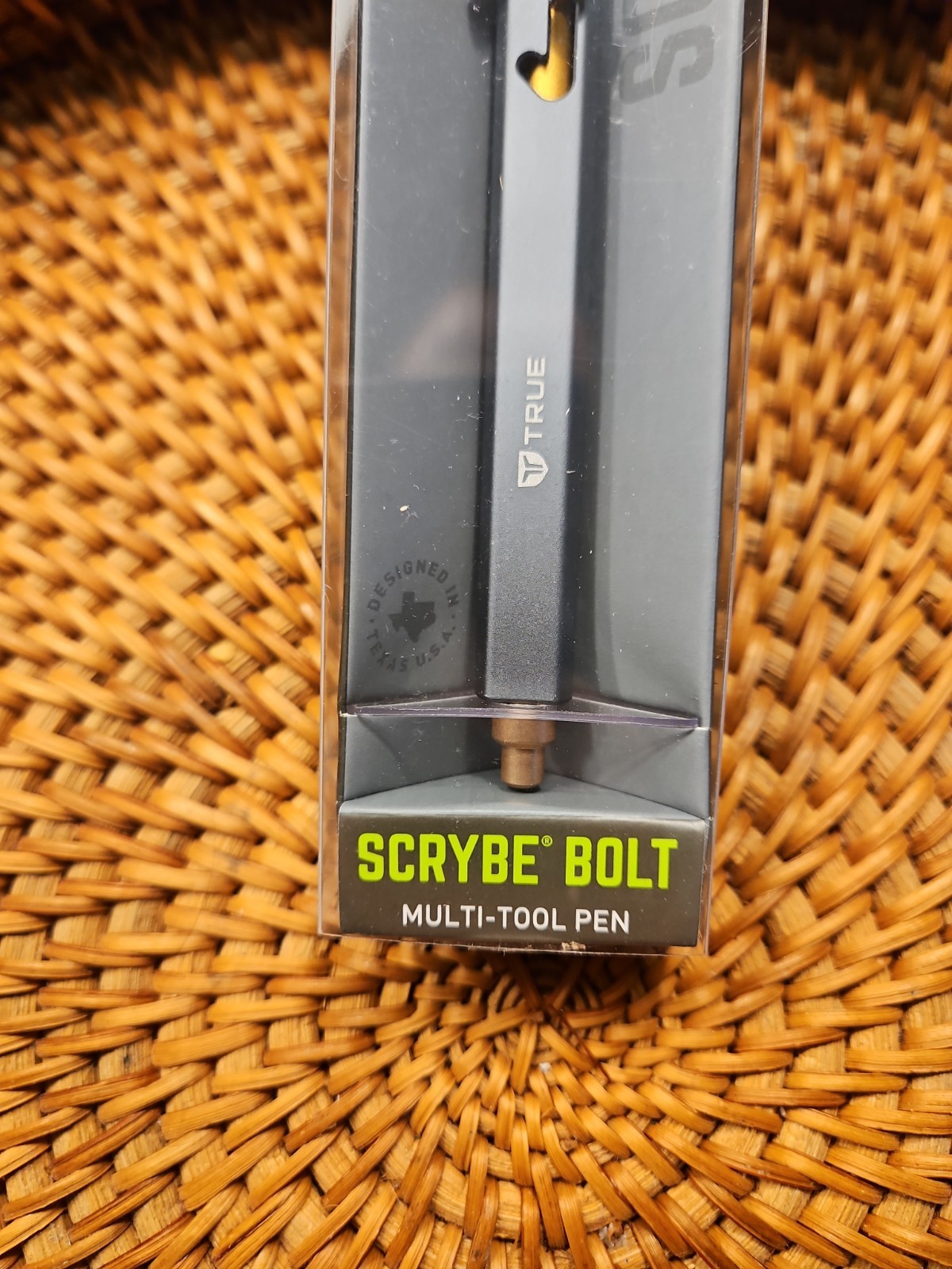 SCRYBE BOLT Multitool Pen | 8-In-1 Multitool with Ballpoint Pen, Bubble Level, 2