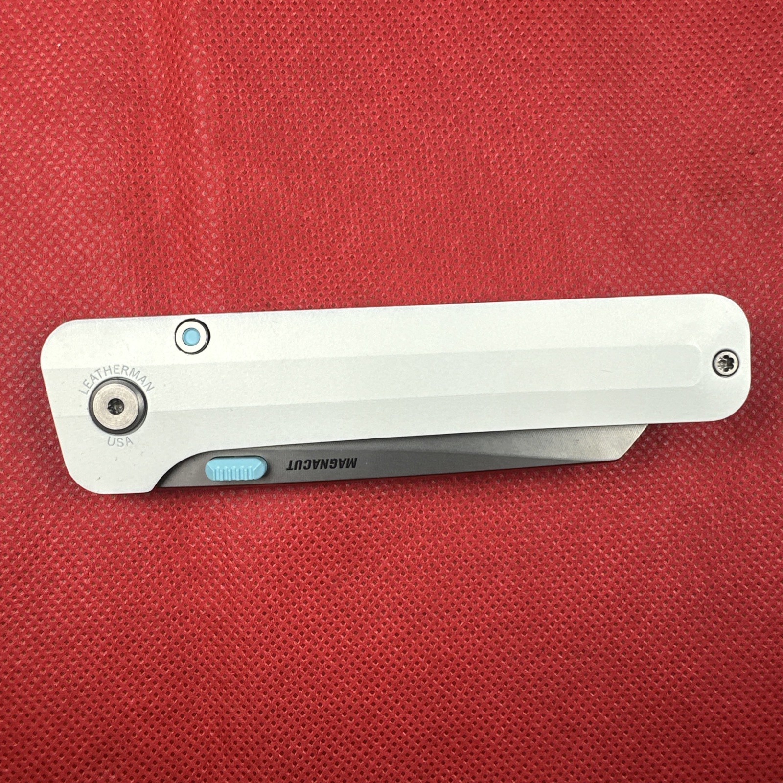 Retired Alpine Leatherman Glider Folding Knife, MagnaCut Blade